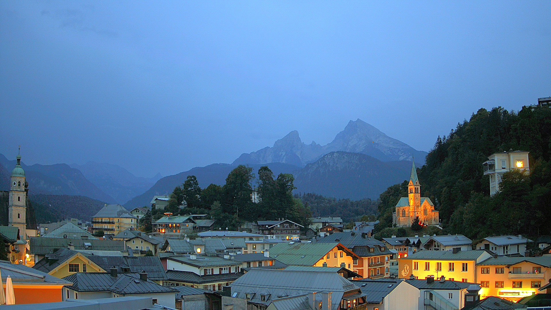 Archiv Foto Webcam Zentrum von Berchtesgaden