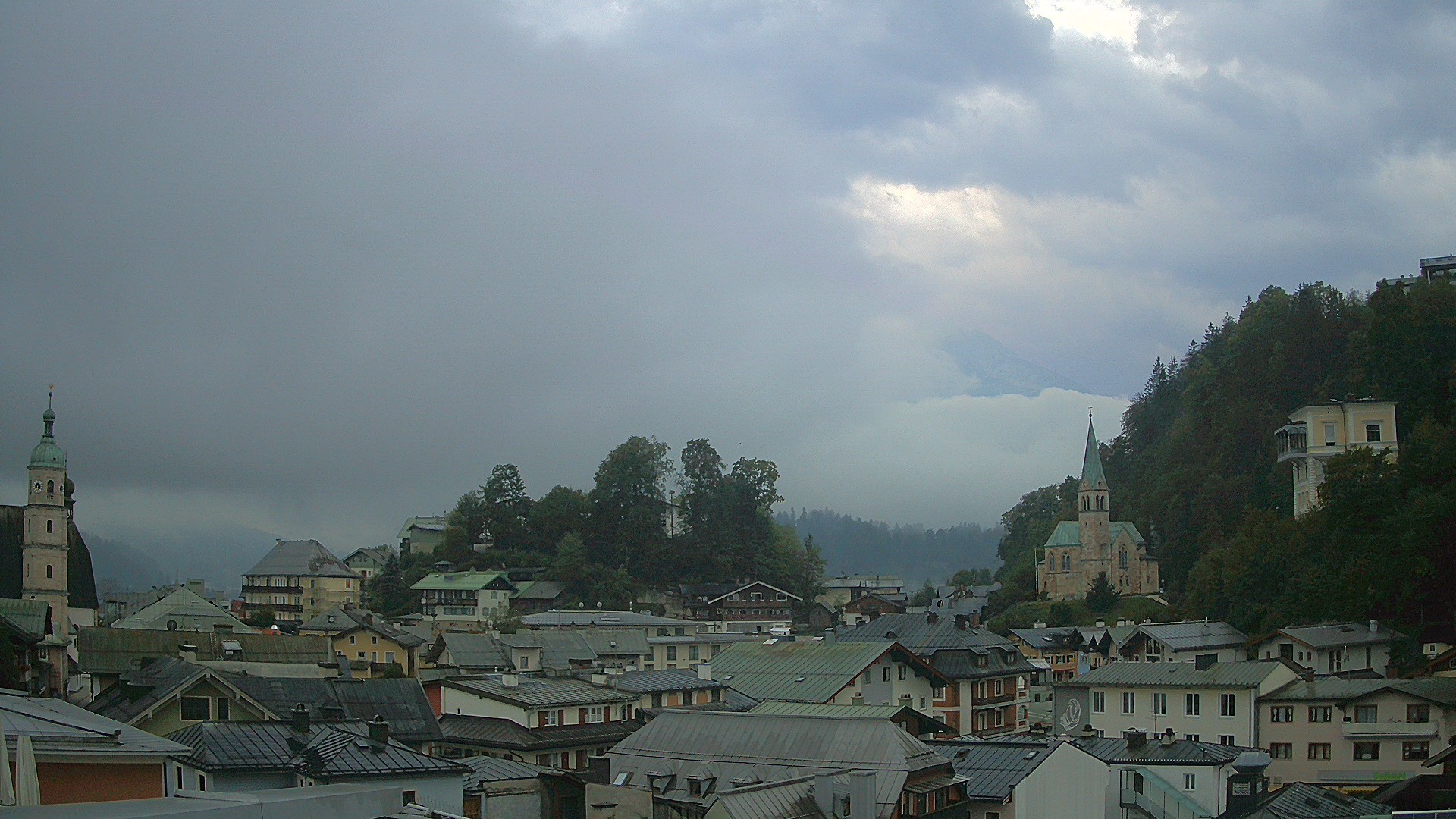 Archived image Webcam Berchtesgaden - City Centre