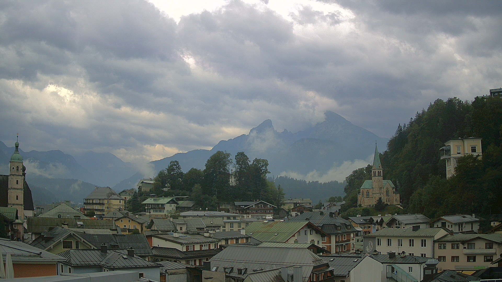 Archiv Foto Webcam Zentrum von Berchtesgaden