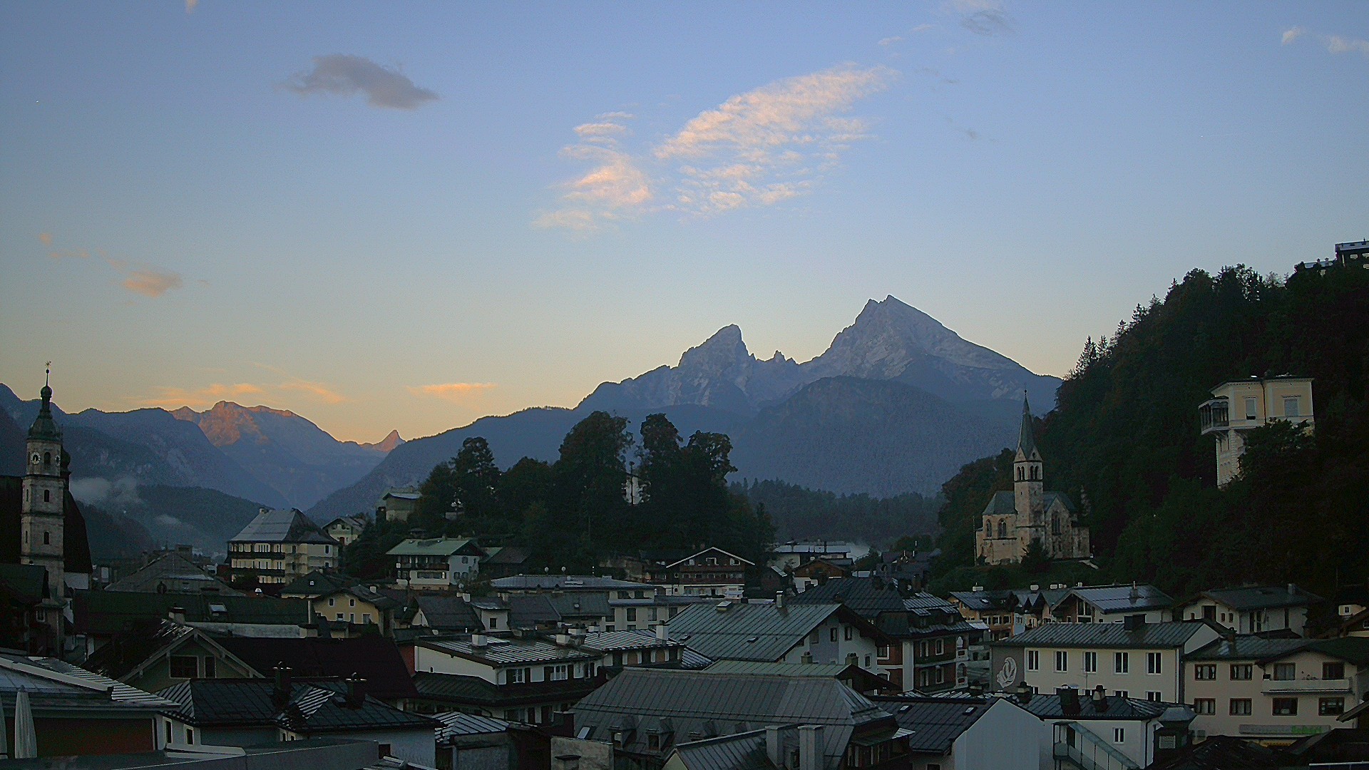 Archiv Foto Webcam Zentrum von Berchtesgaden