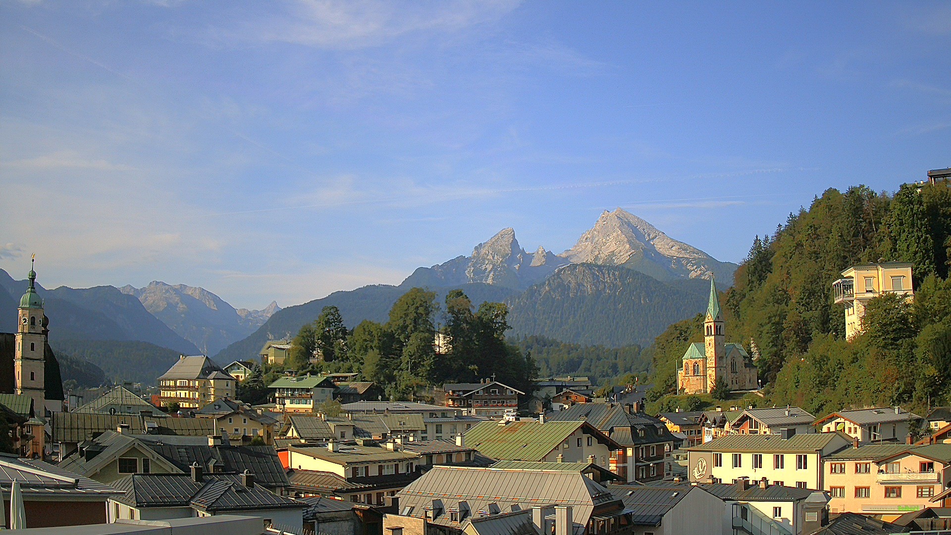 Archiv Foto Webcam Zentrum von Berchtesgaden