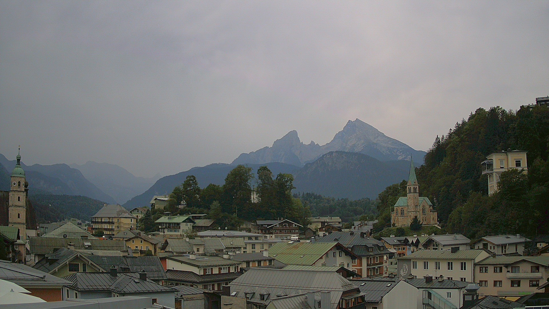 Archiv Foto Webcam Zentrum von Berchtesgaden