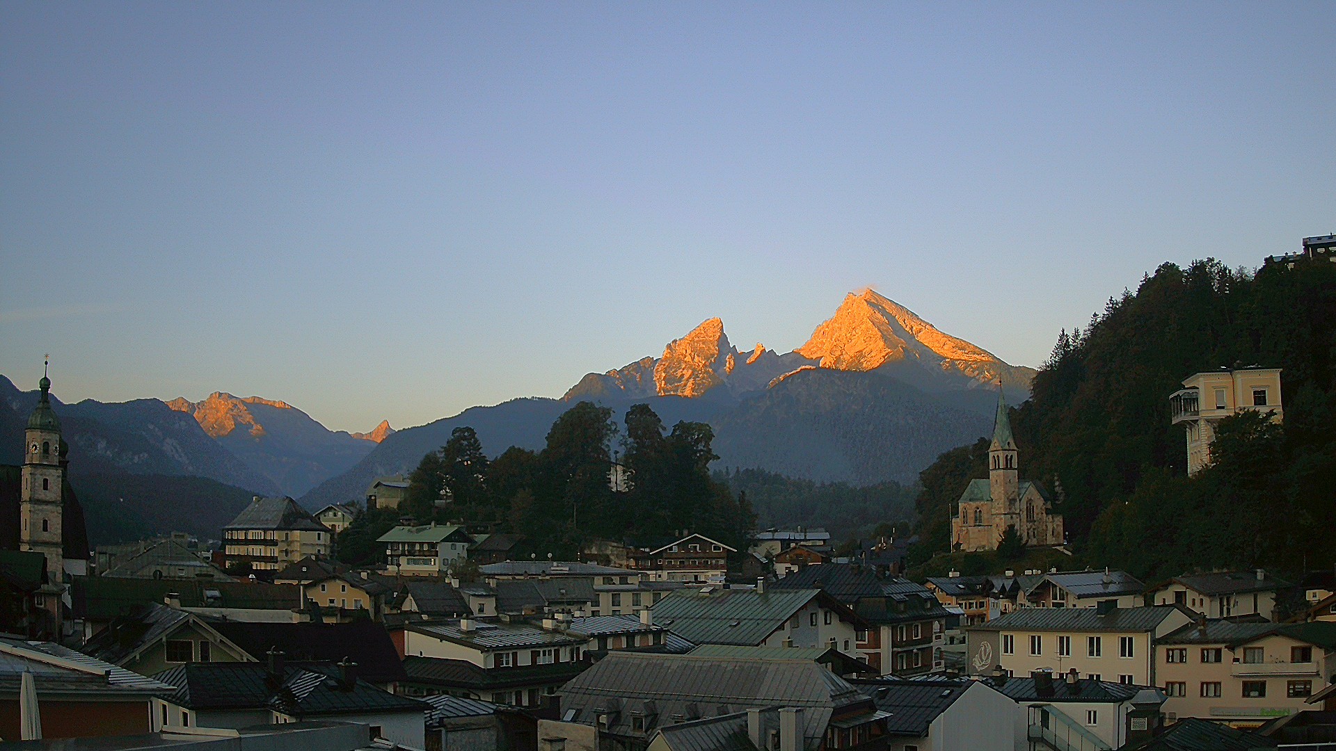 Archiv Foto Webcam Zentrum von Berchtesgaden