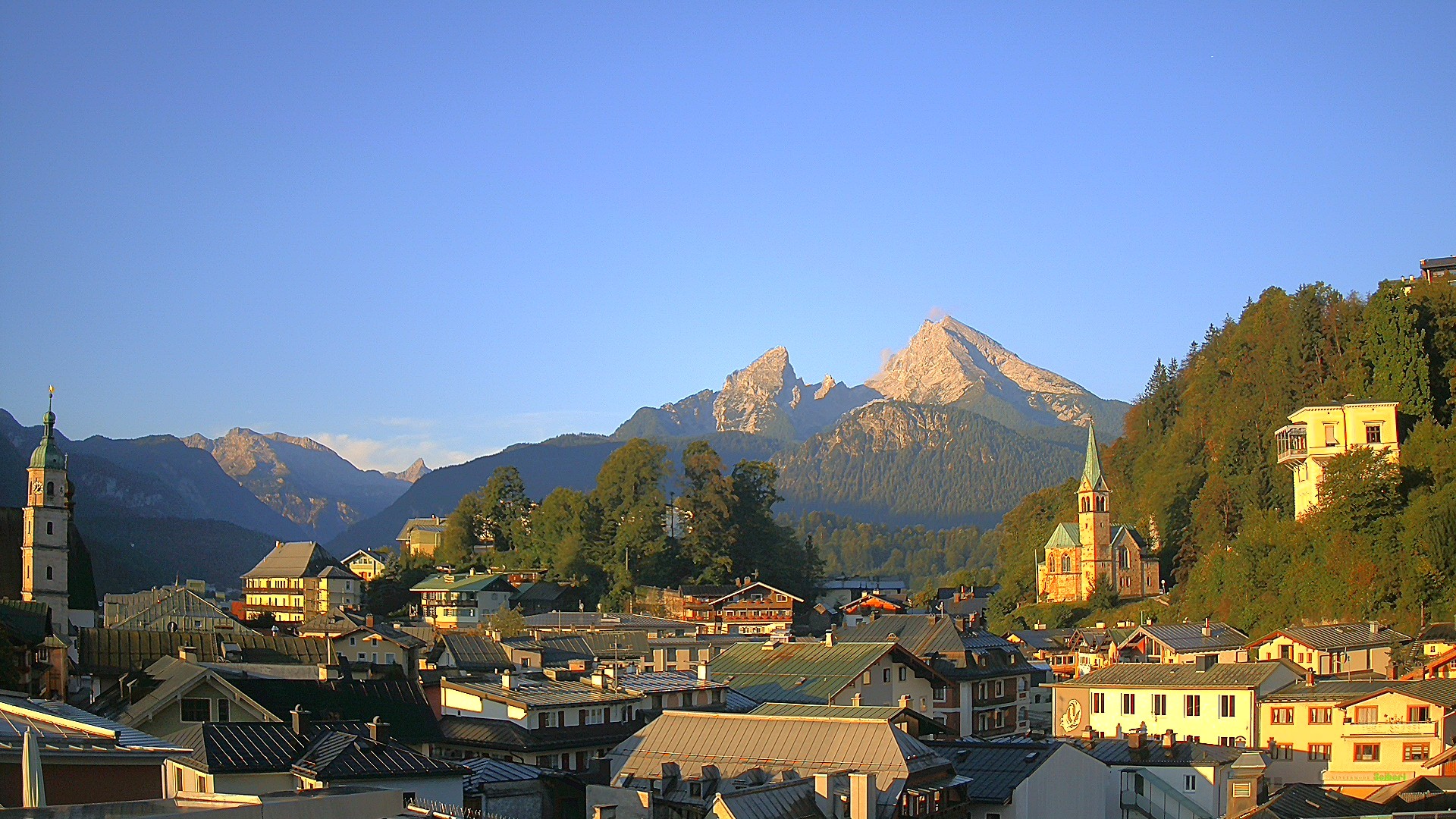 Archiv Foto Webcam Zentrum von Berchtesgaden