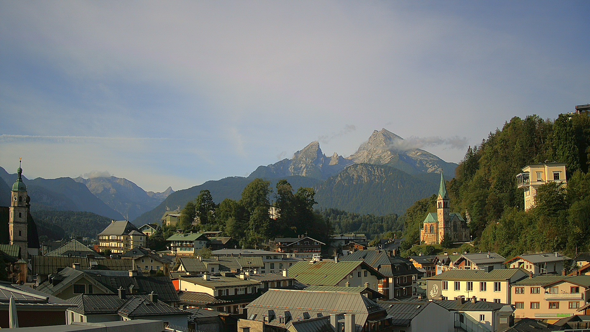 Archiv Foto Webcam Zentrum von Berchtesgaden