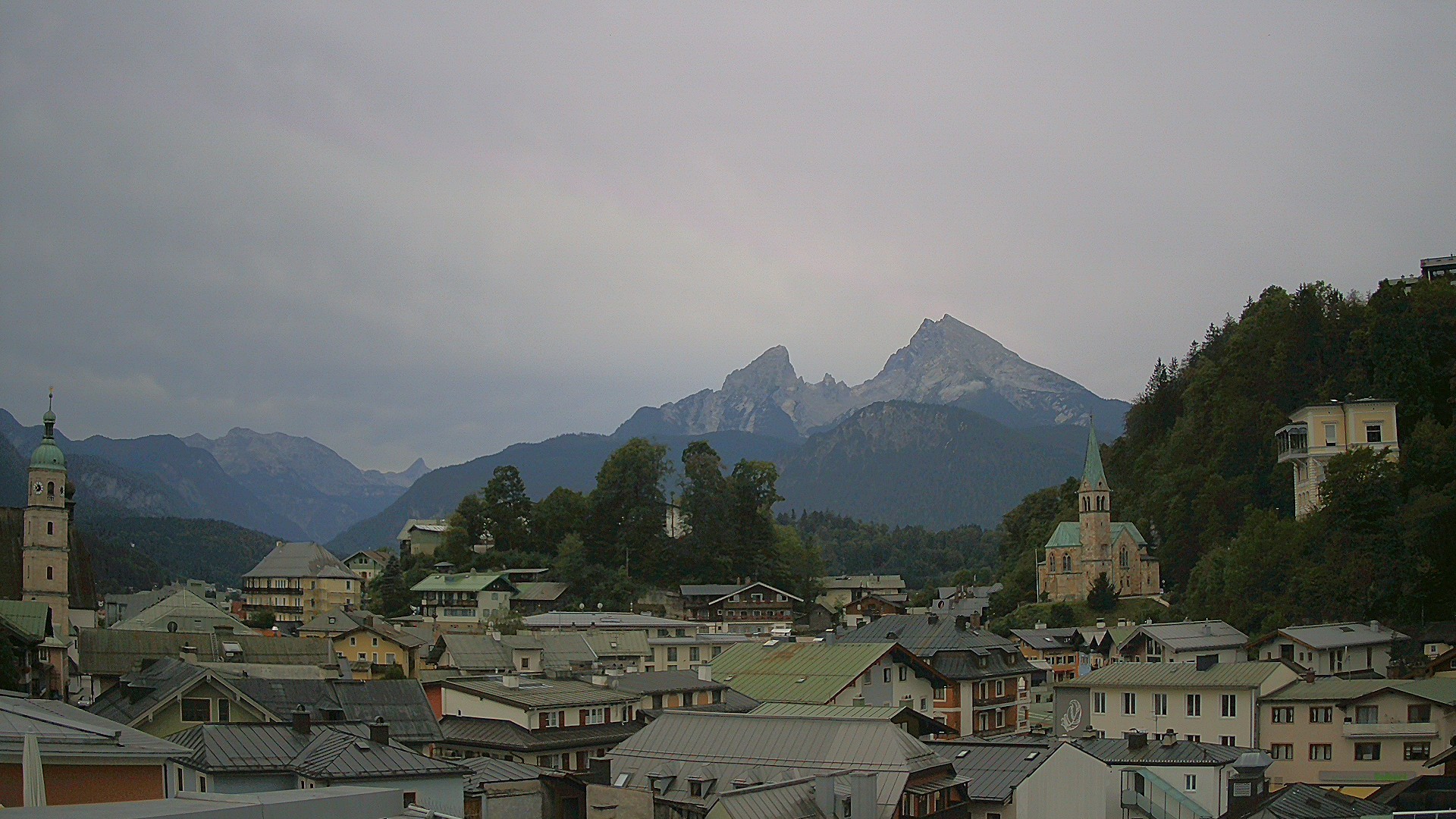 Archiv Foto Webcam Zentrum von Berchtesgaden
