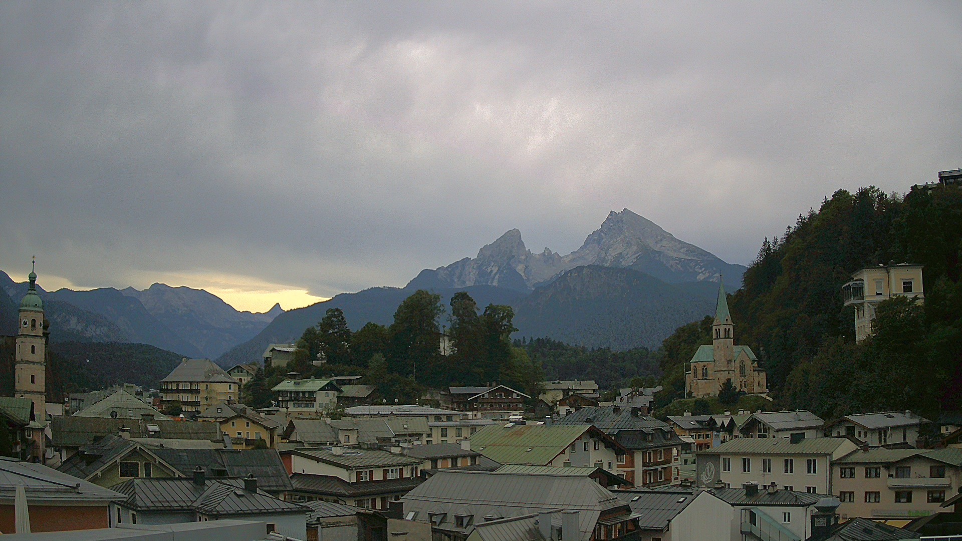 Archiv Foto Webcam Zentrum von Berchtesgaden
