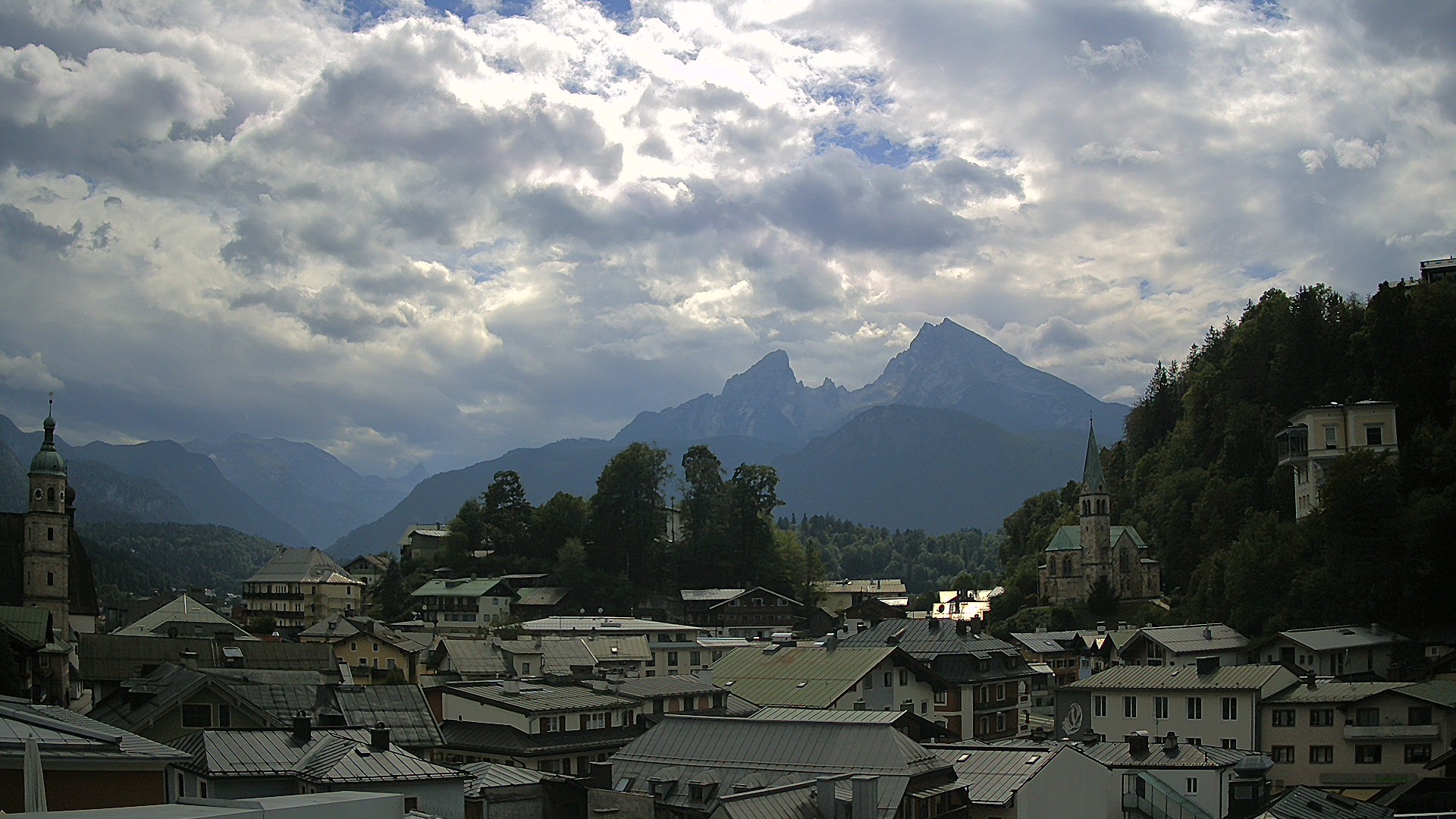 Archiv Foto Webcam Zentrum von Berchtesgaden