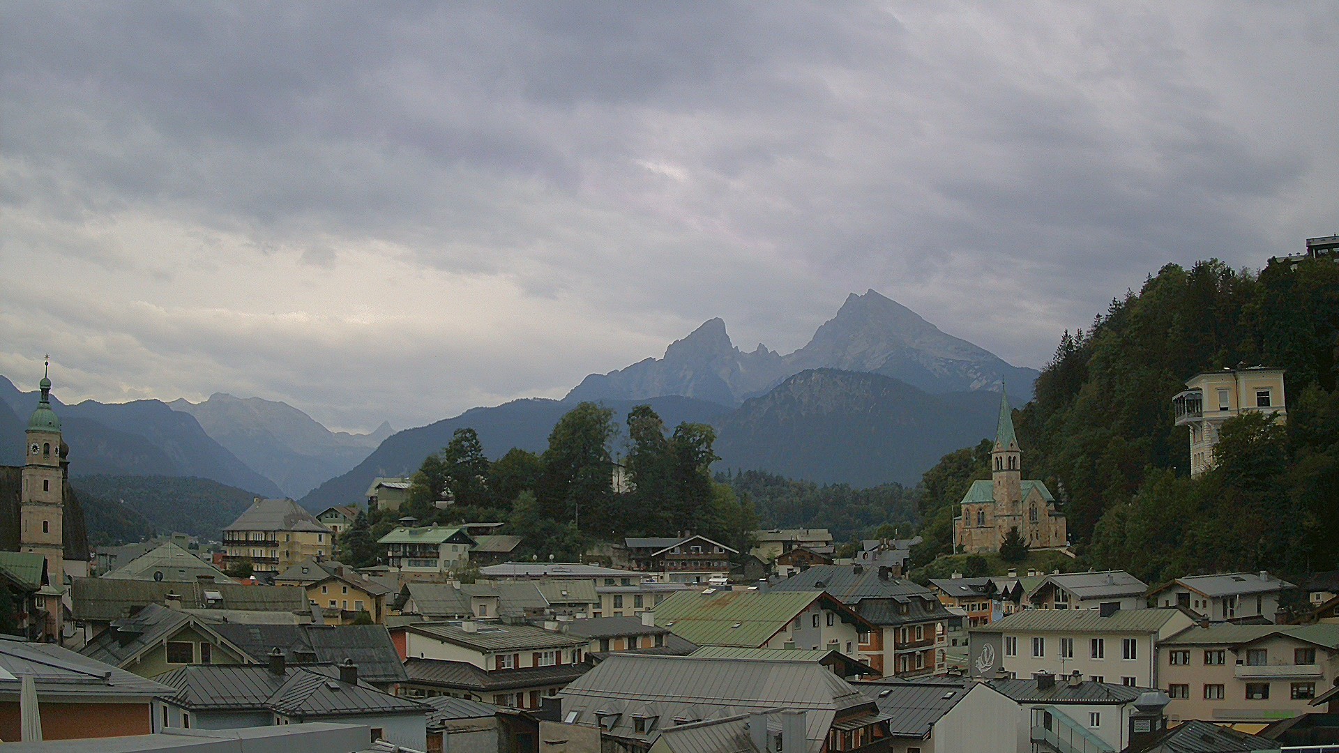 Archiv Foto Webcam Zentrum von Berchtesgaden