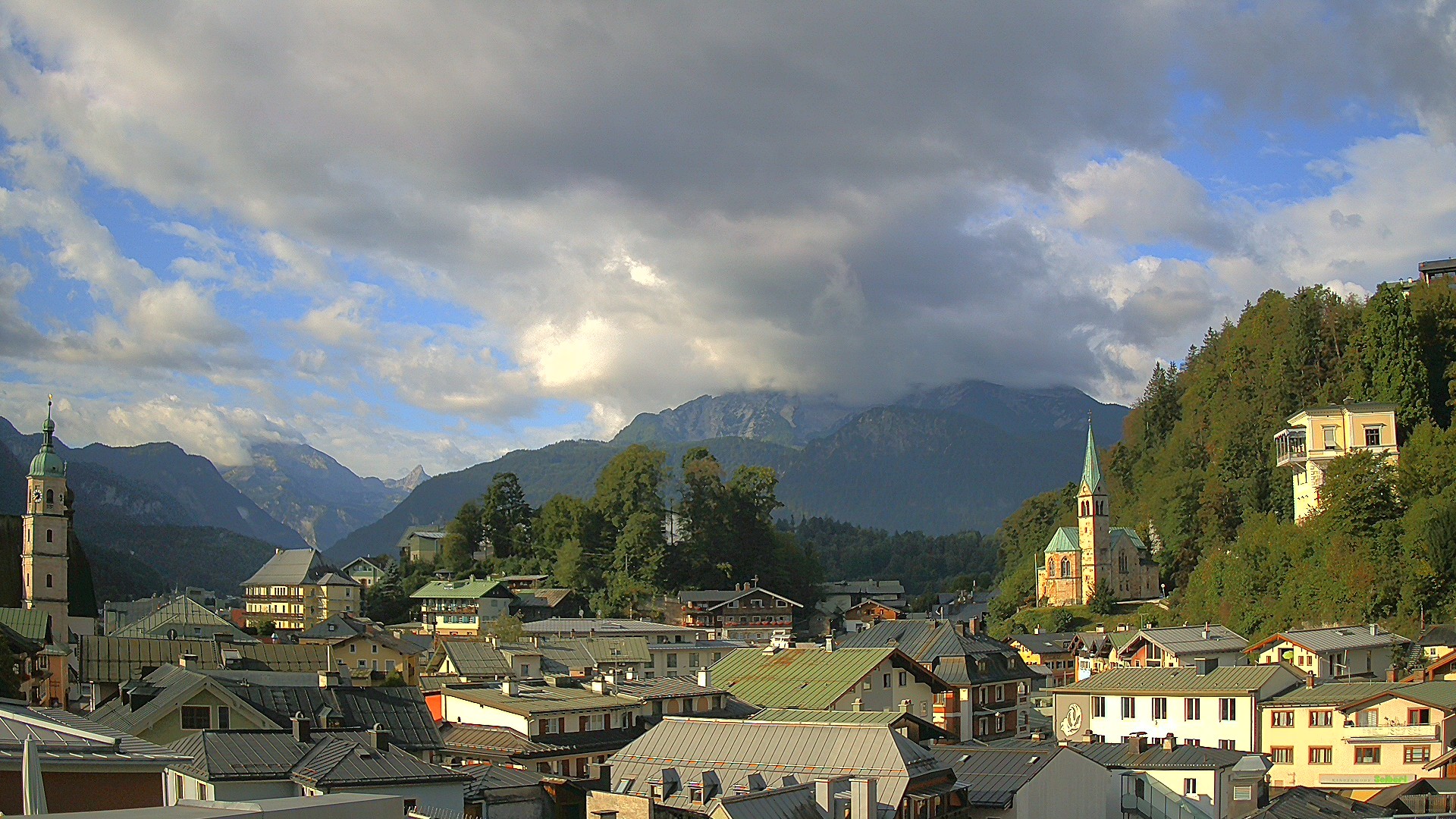 Archiv Foto Webcam Zentrum von Berchtesgaden