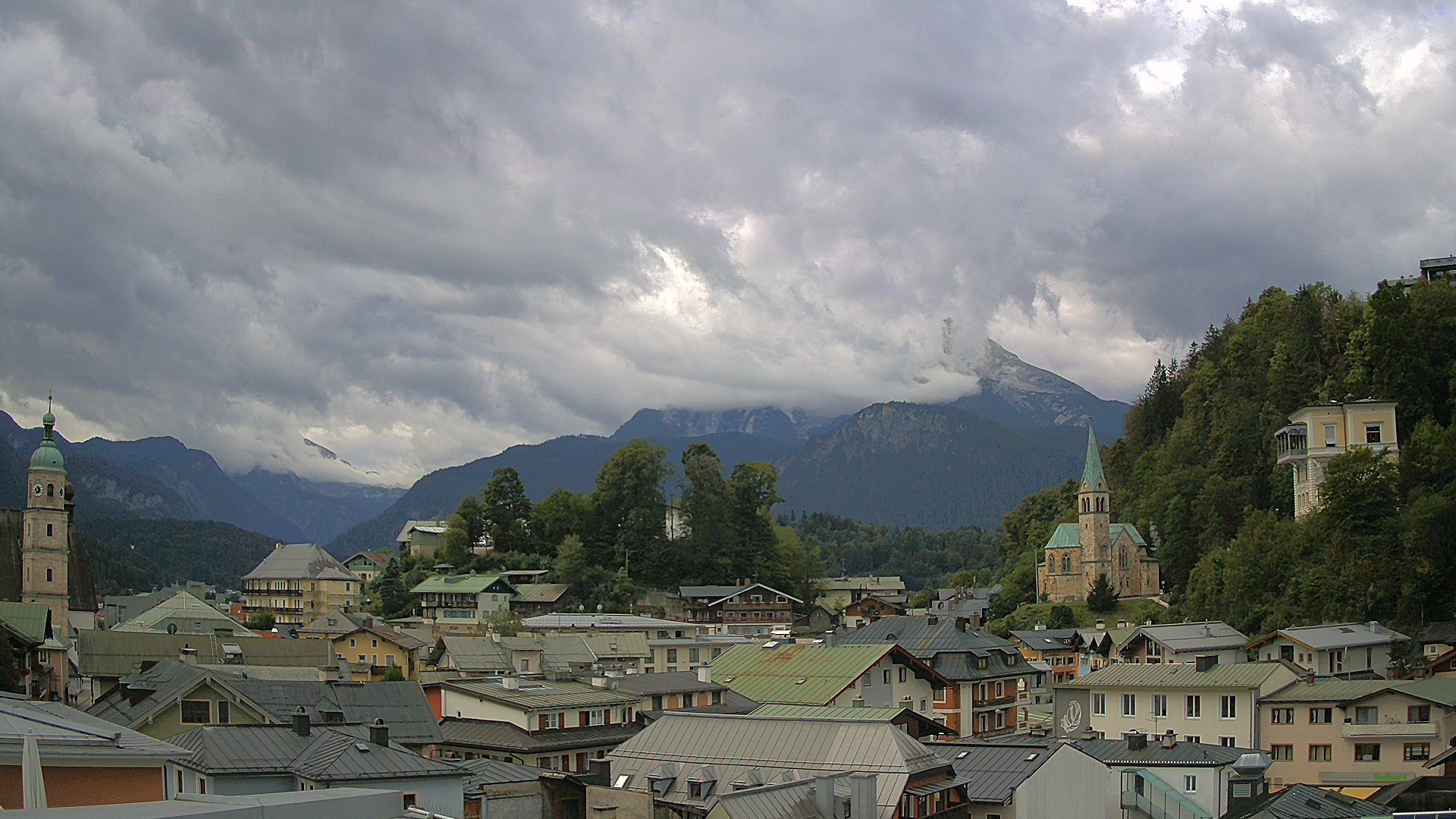 Archiv Foto Webcam Zentrum von Berchtesgaden
