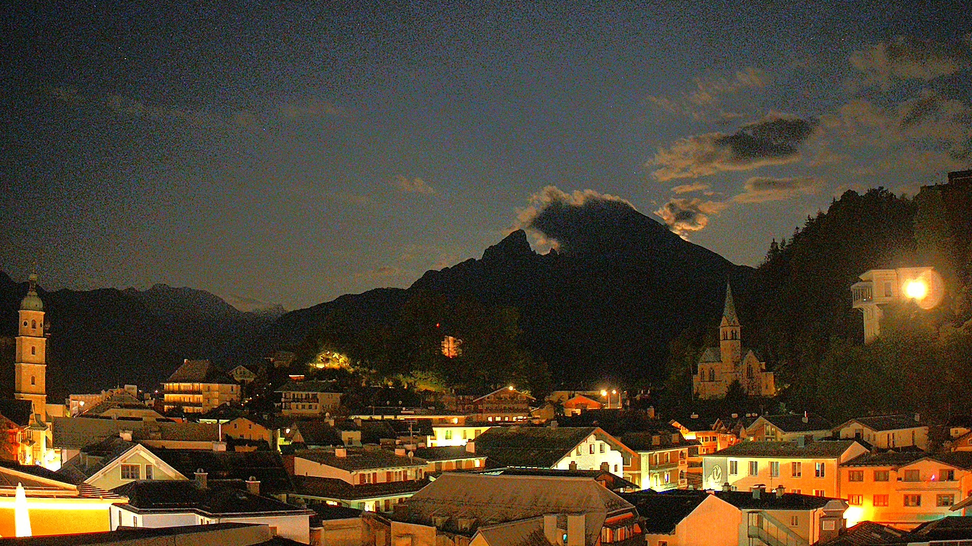 Archived image Webcam Berchtesgaden - City Centre