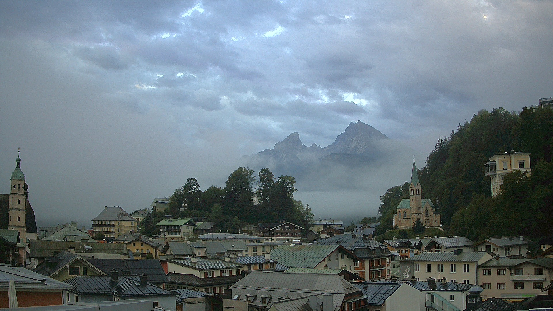 Archiv Foto Webcam Zentrum von Berchtesgaden