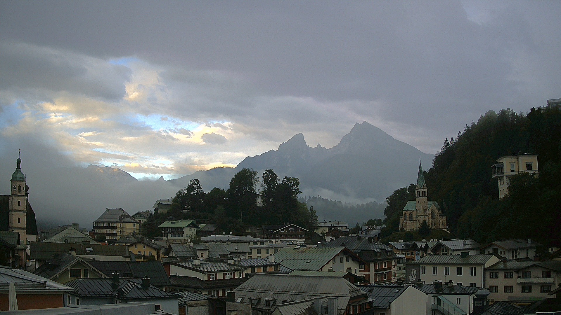 Archiv Foto Webcam Zentrum von Berchtesgaden