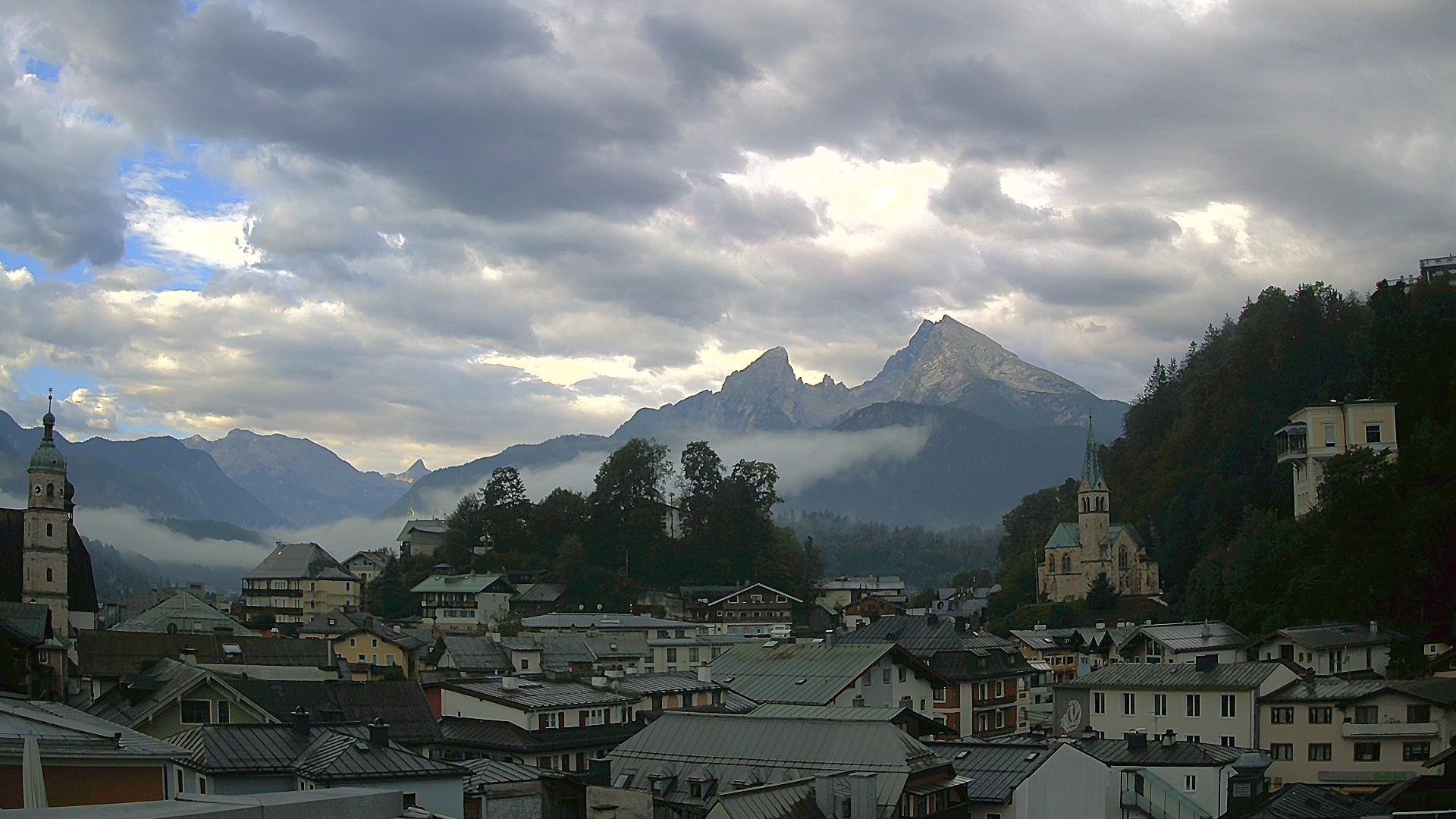 Archiv Foto Webcam Zentrum von Berchtesgaden