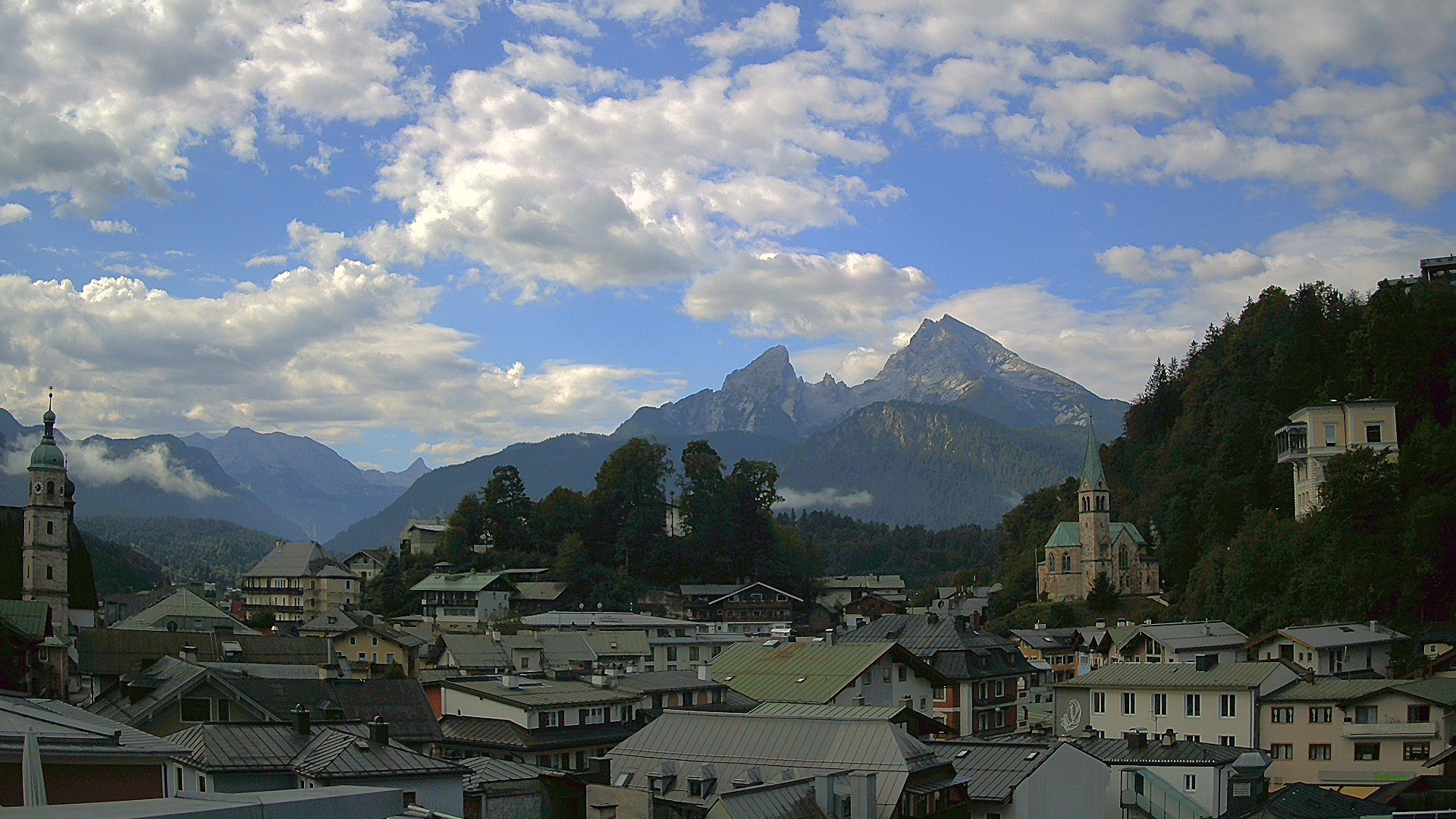 Archiv Foto Webcam Zentrum von Berchtesgaden