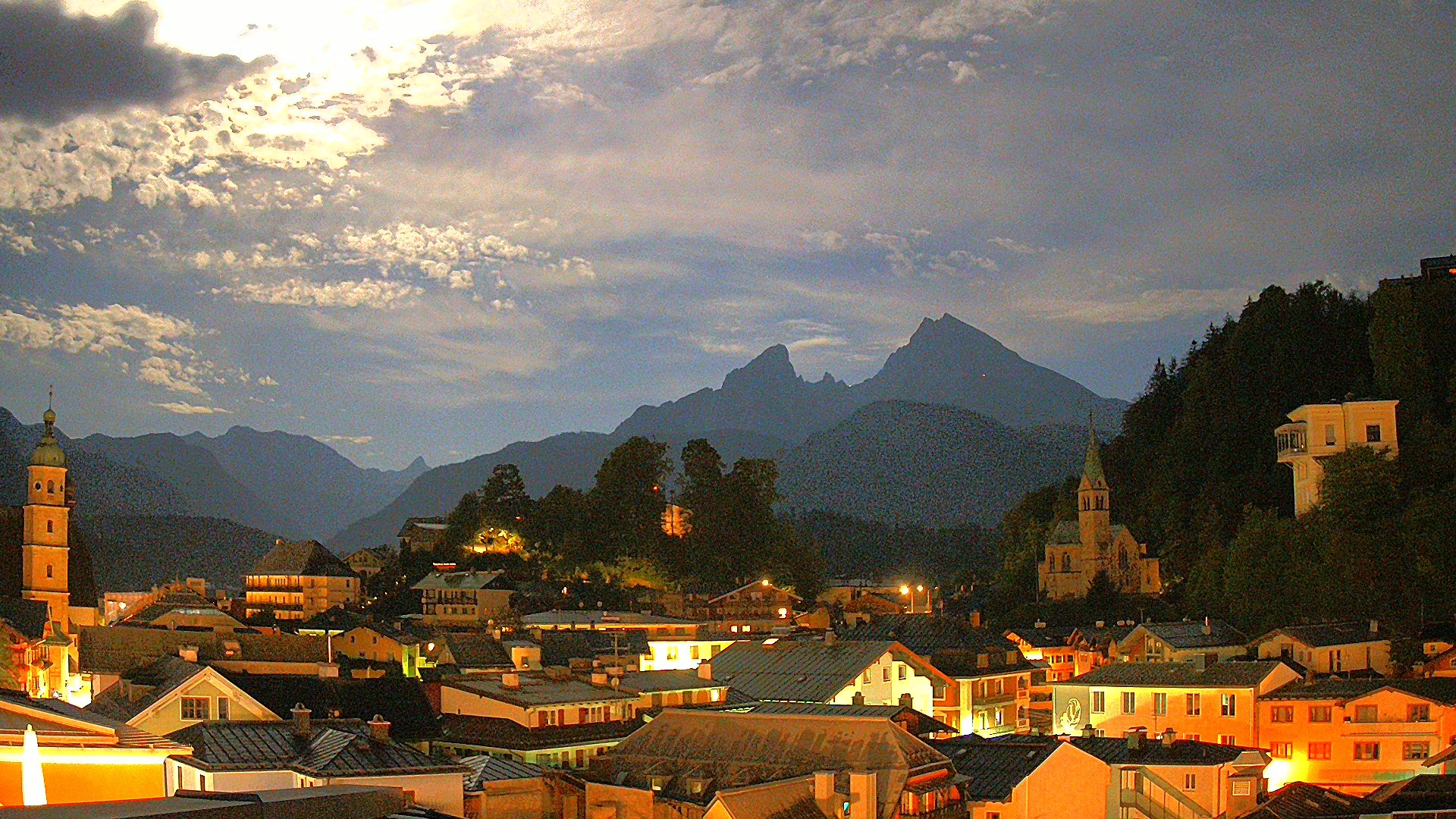 Archiv Foto Webcam Zentrum von Berchtesgaden