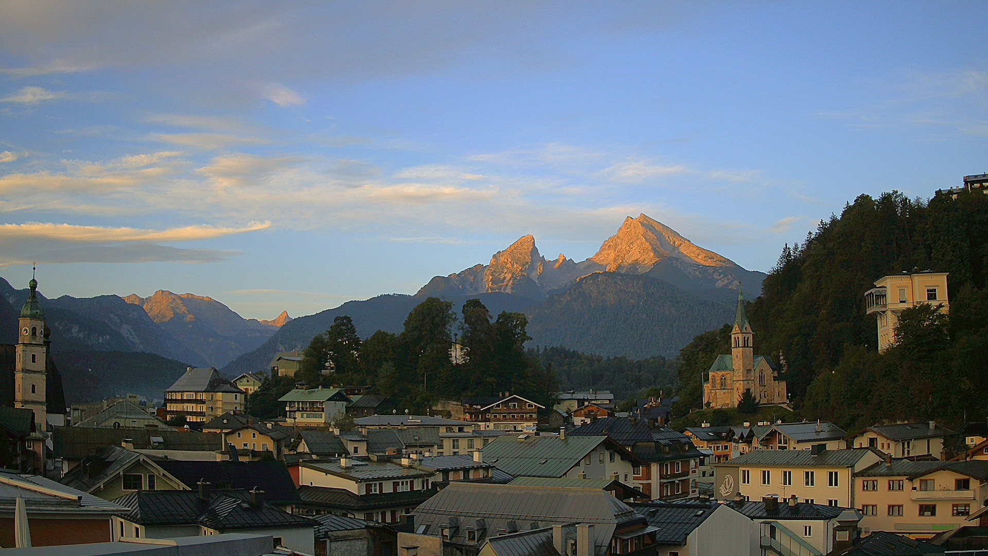 Archiv Foto Webcam Zentrum von Berchtesgaden