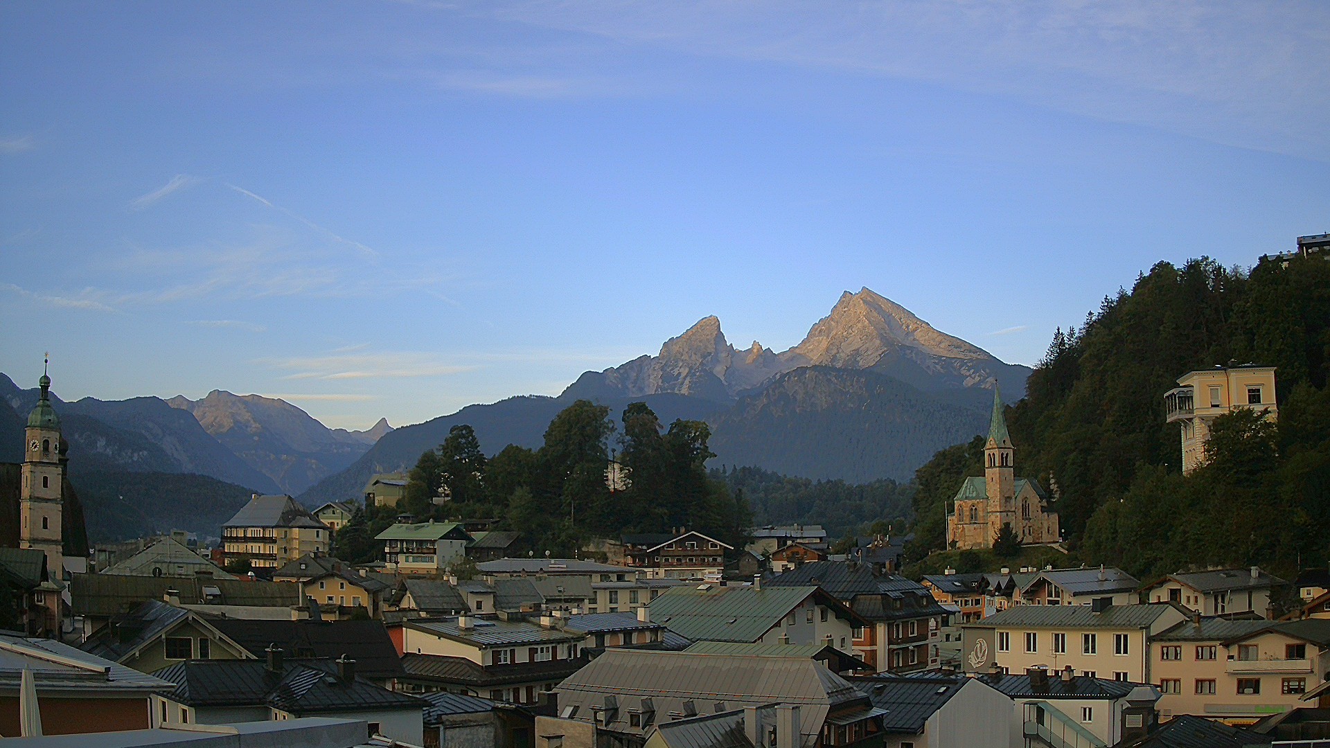 Archiv Foto Webcam Zentrum von Berchtesgaden