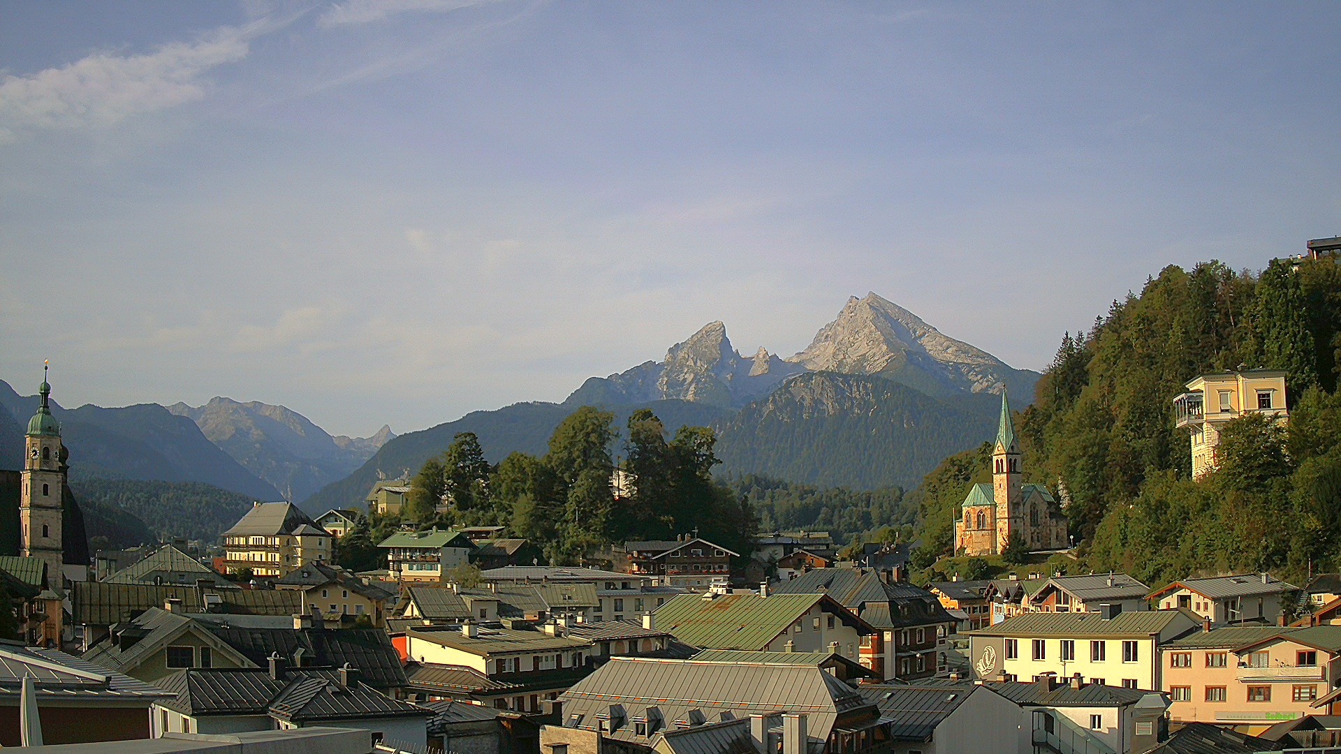 Archiv Foto Webcam Zentrum von Berchtesgaden