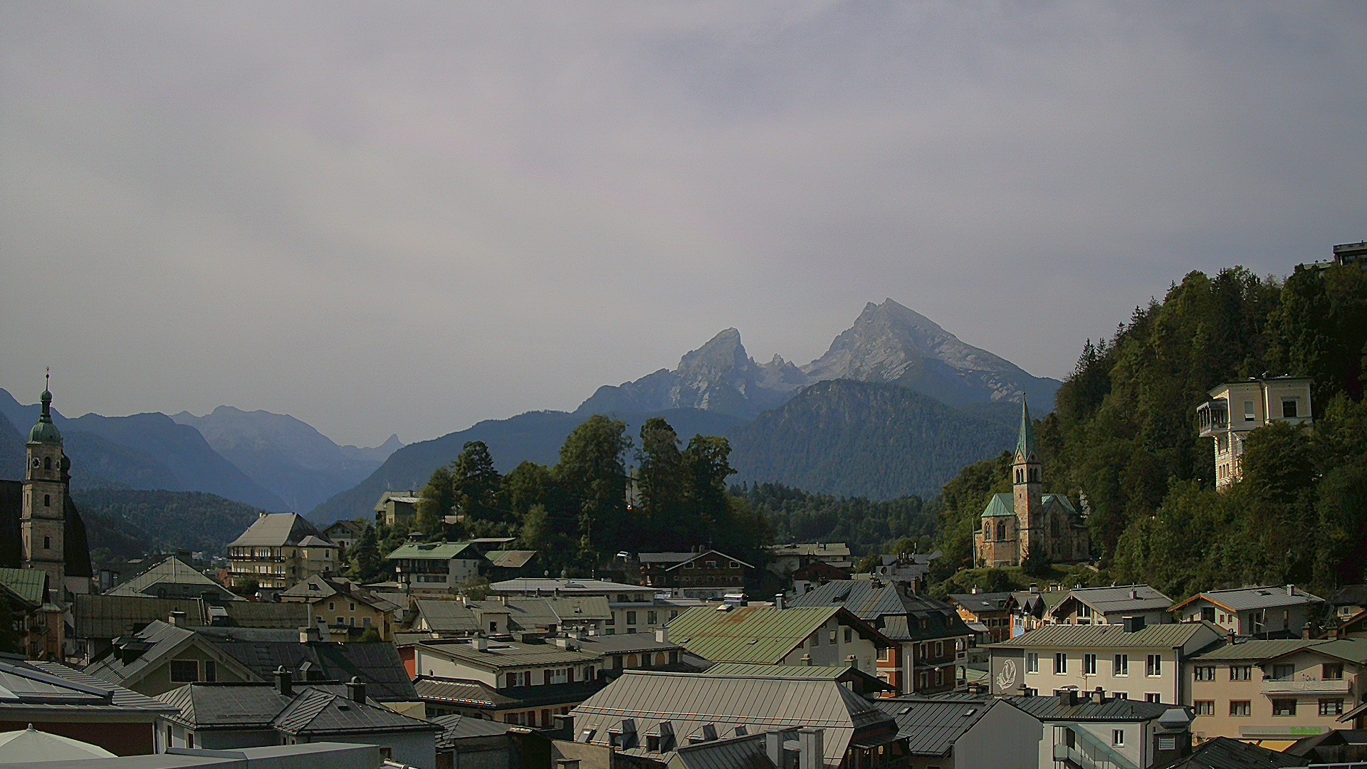 Archiv Foto Webcam Zentrum von Berchtesgaden