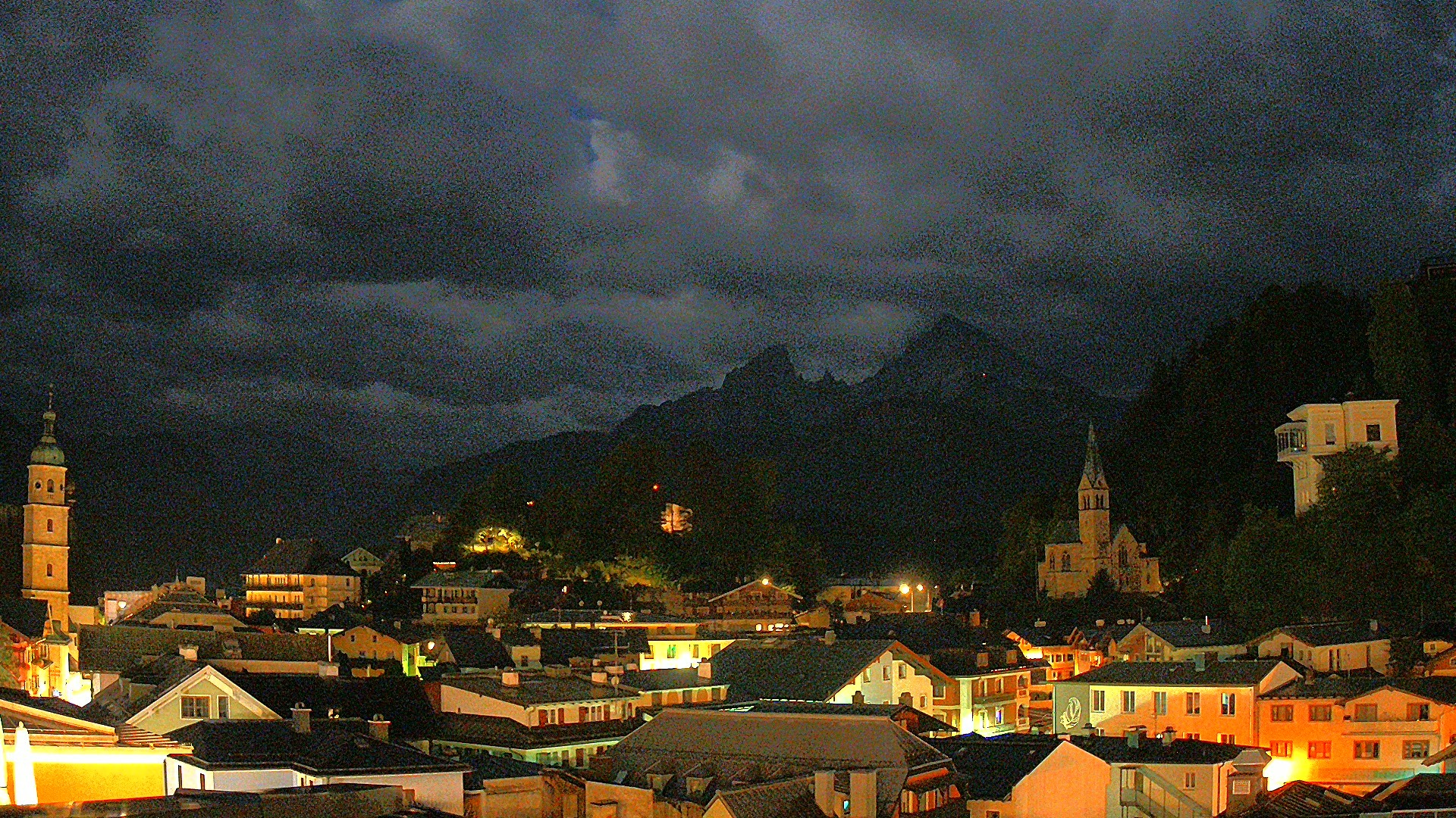 Archived image Webcam Berchtesgaden - City Centre