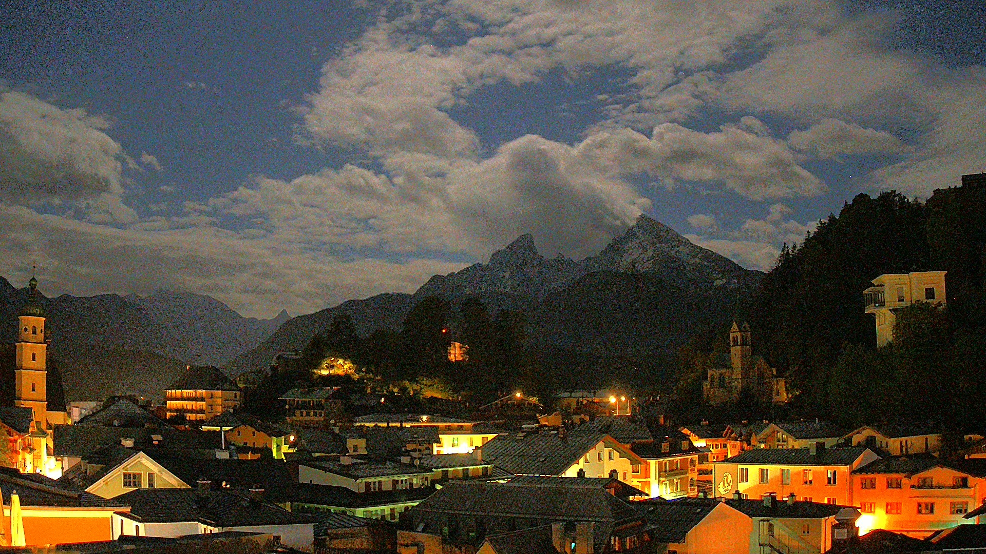 Archived image Webcam Berchtesgaden - City Centre