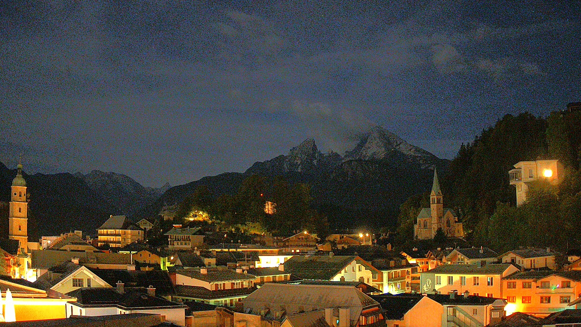 Archived image Webcam Berchtesgaden - City Centre