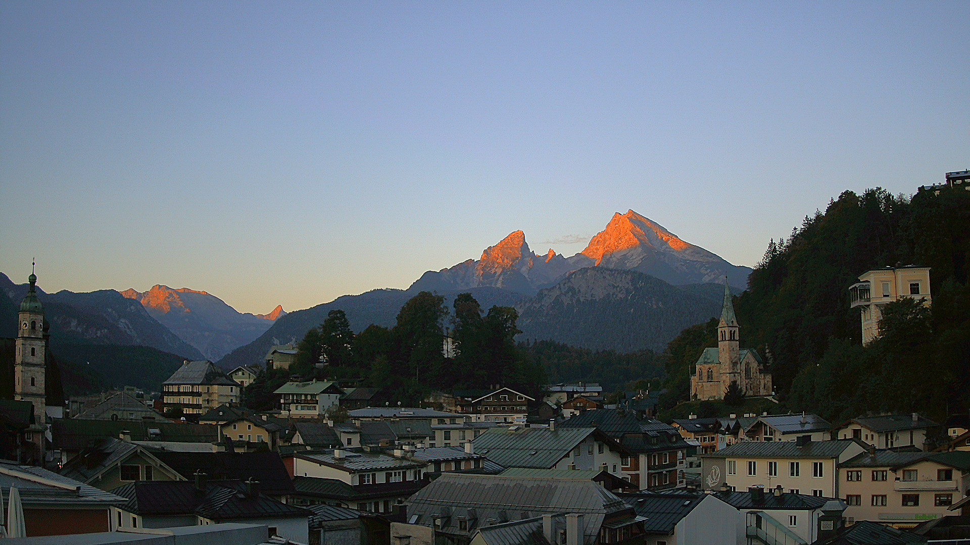 Archiv Foto Webcam Zentrum von Berchtesgaden