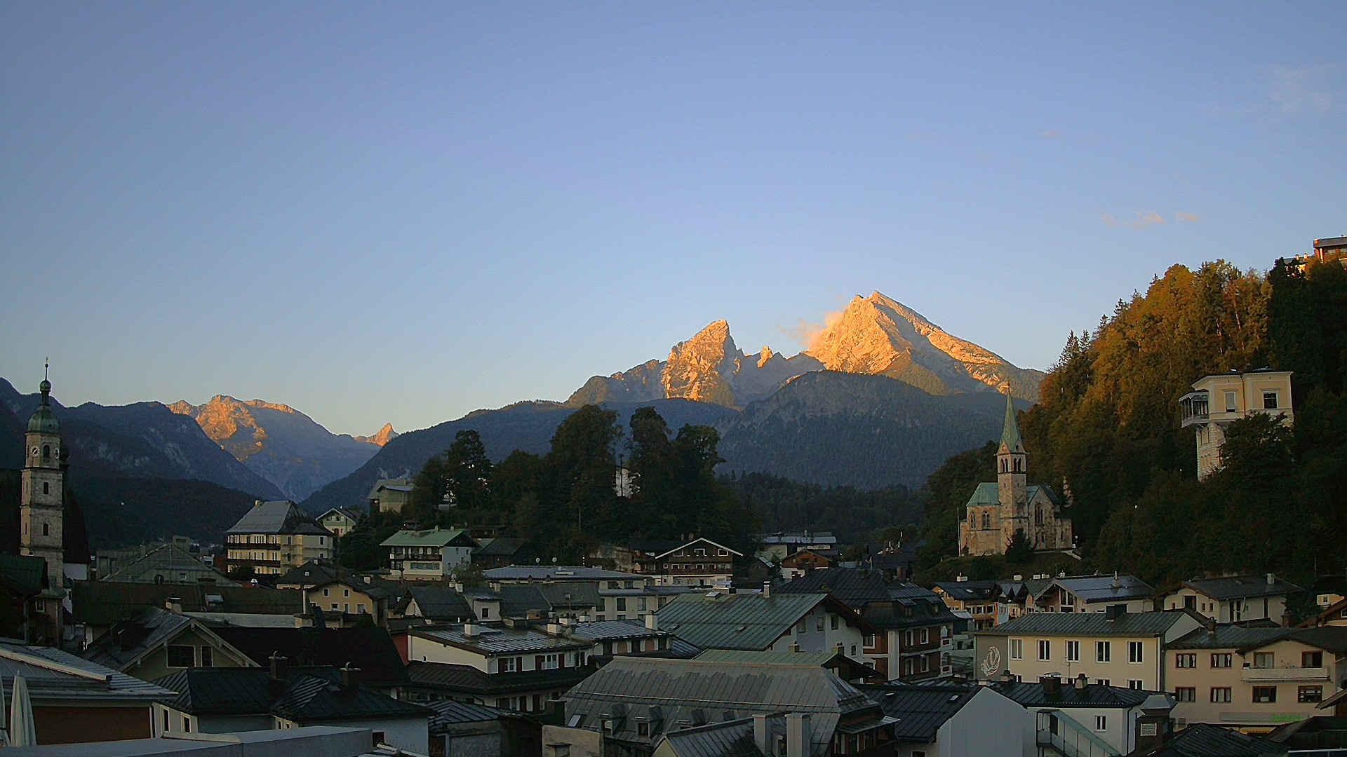 Archiv Foto Webcam Zentrum von Berchtesgaden