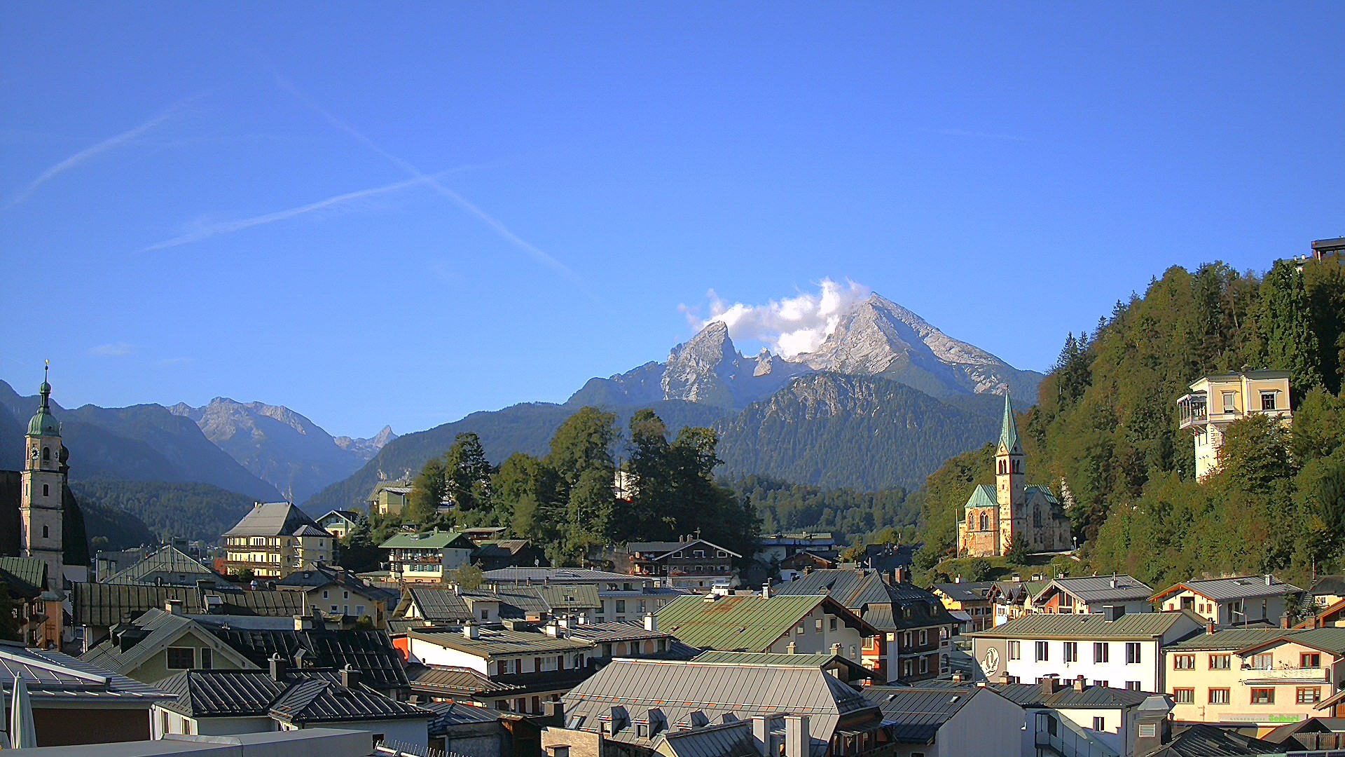 Archiv Foto Webcam Zentrum von Berchtesgaden