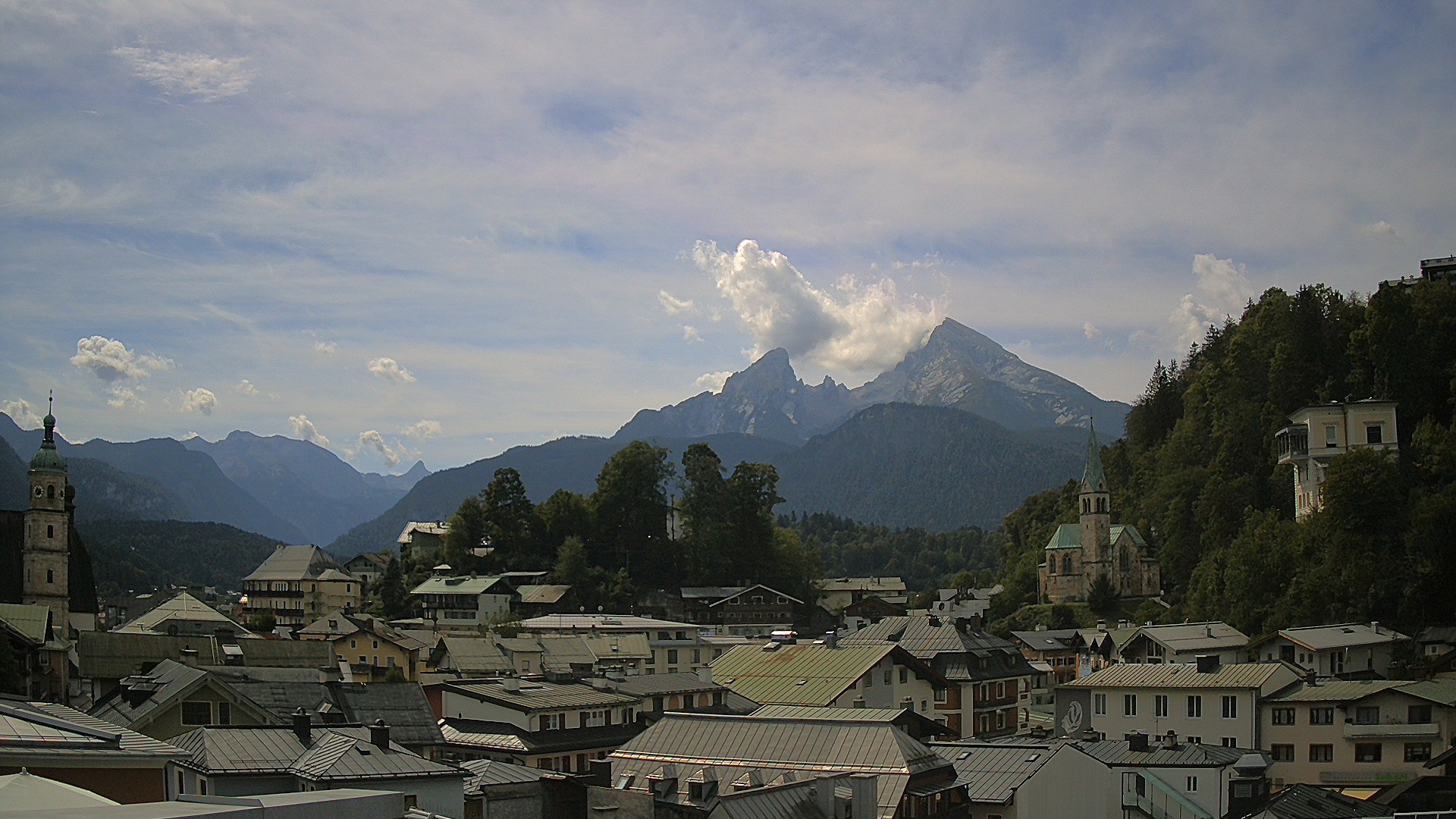 Archiv Foto Webcam Zentrum von Berchtesgaden
