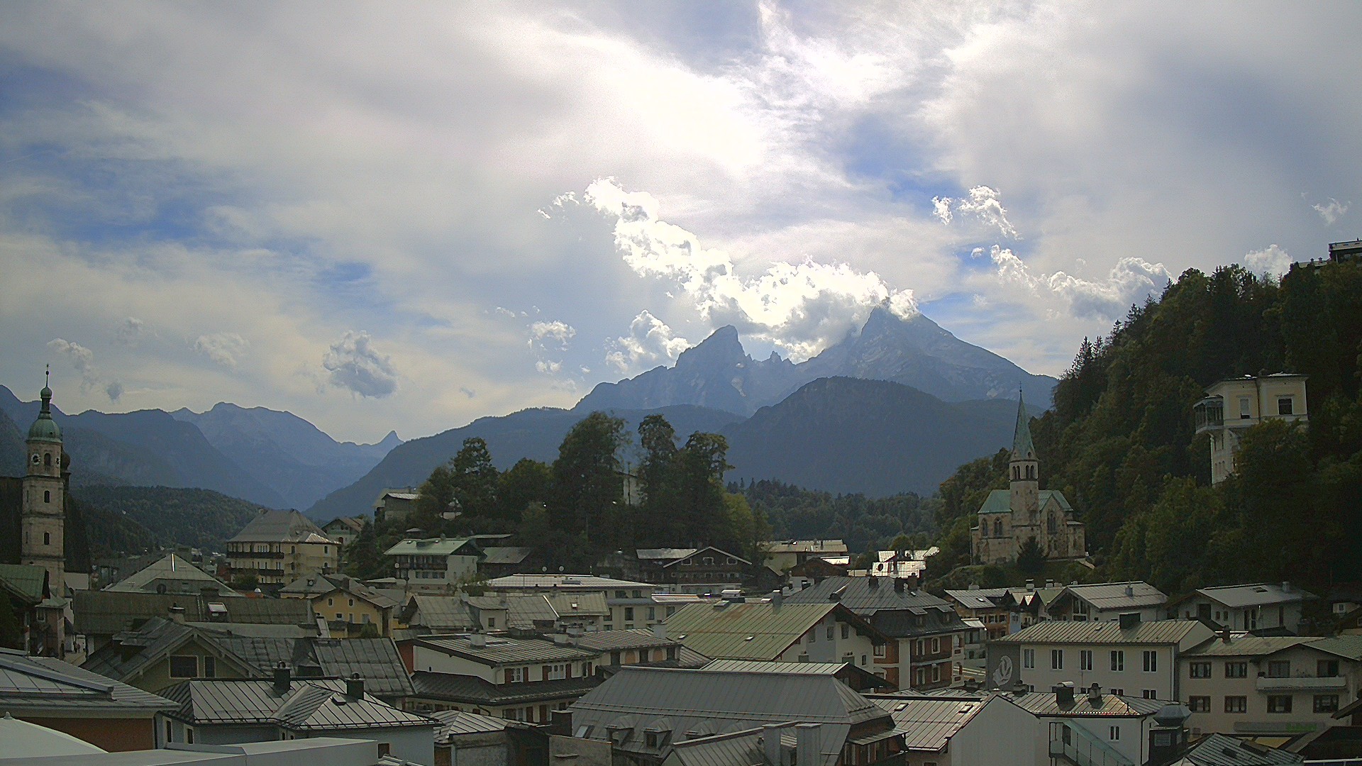 Archiv Foto Webcam Zentrum von Berchtesgaden