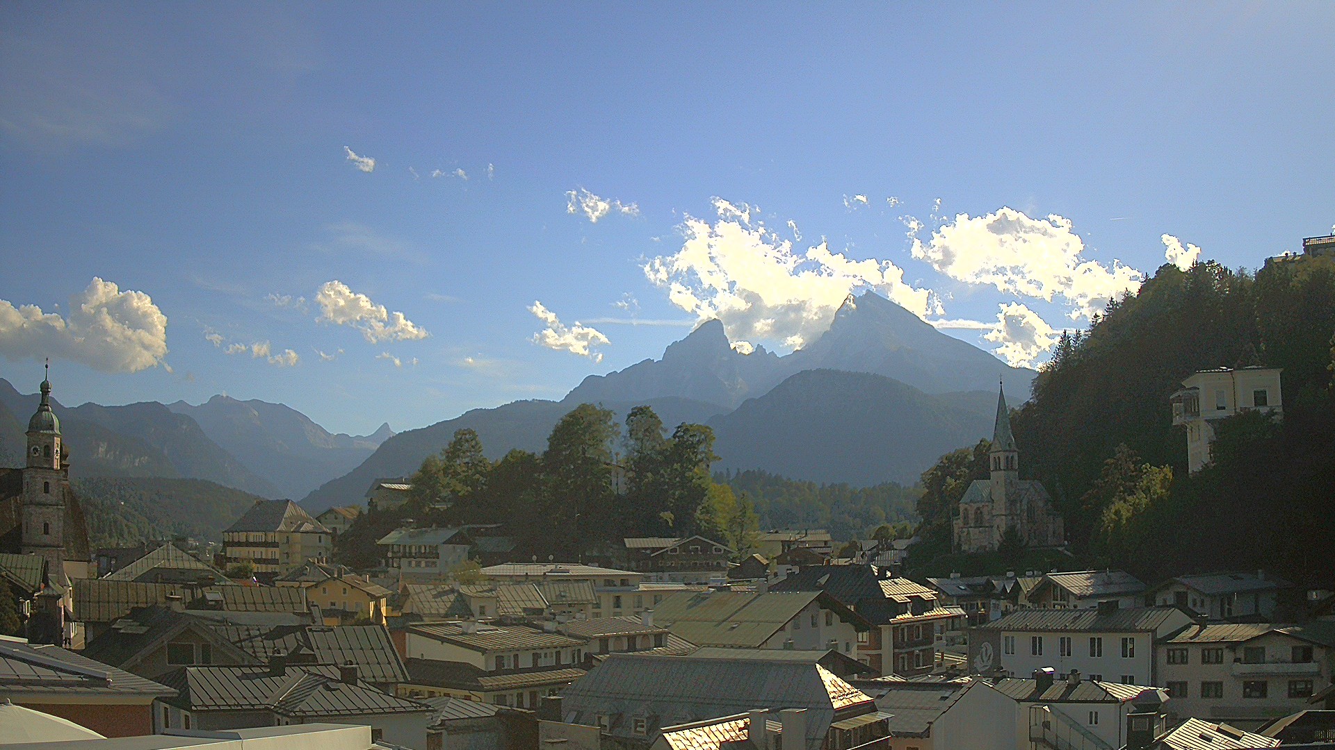 Archiv Foto Webcam Zentrum von Berchtesgaden