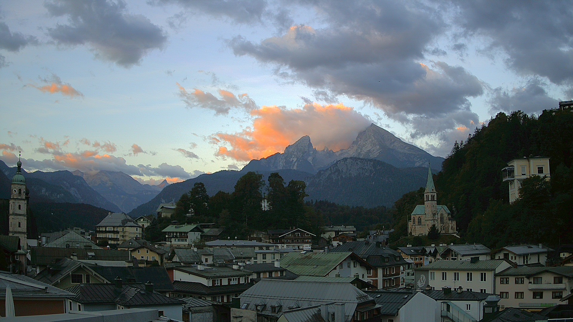 Archiv Foto Webcam Zentrum von Berchtesgaden