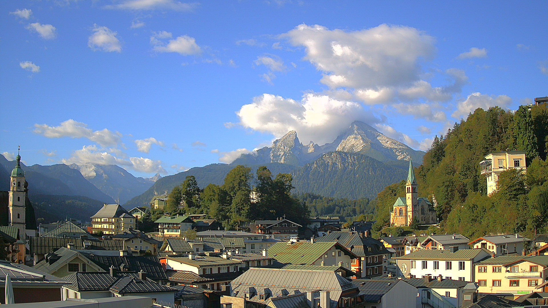 Archiv Foto Webcam Zentrum von Berchtesgaden