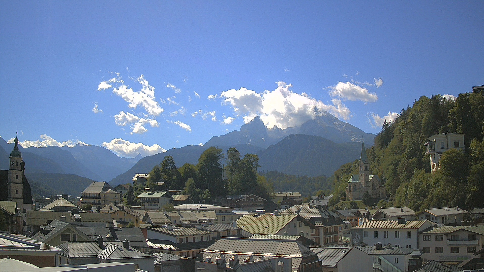 Archiv Foto Webcam Zentrum von Berchtesgaden