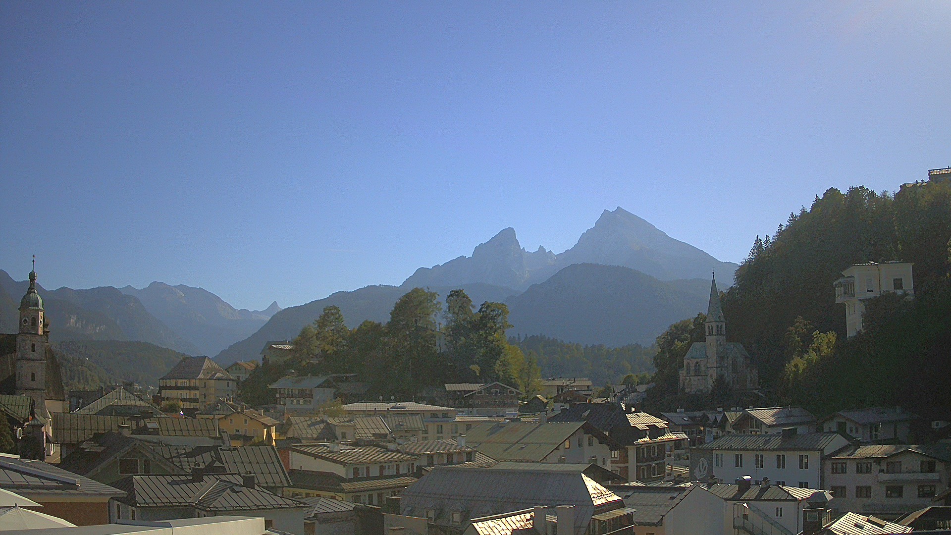 Archiv Foto Webcam Zentrum von Berchtesgaden