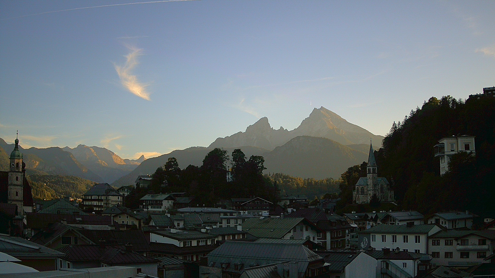 Archiv Foto Webcam Zentrum von Berchtesgaden