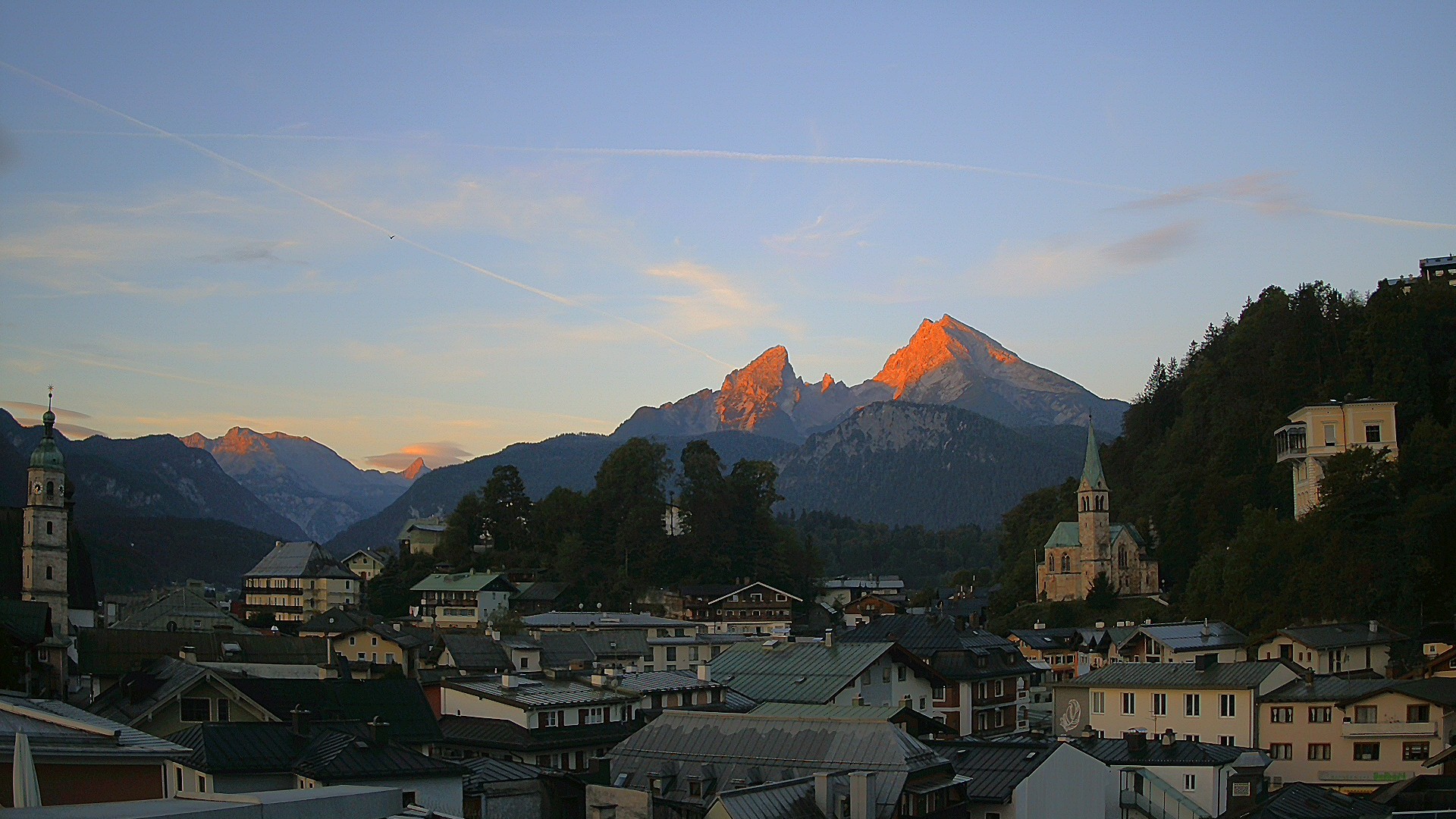 Archiv Foto Webcam Zentrum von Berchtesgaden