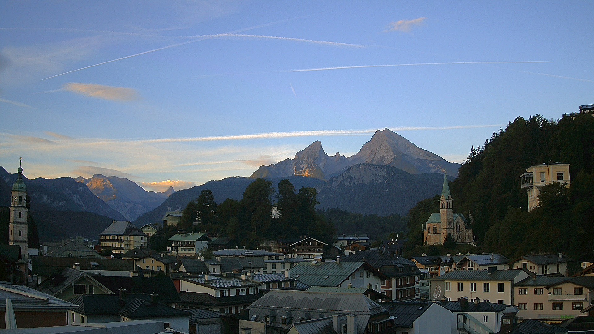 Archiv Foto Webcam Zentrum von Berchtesgaden