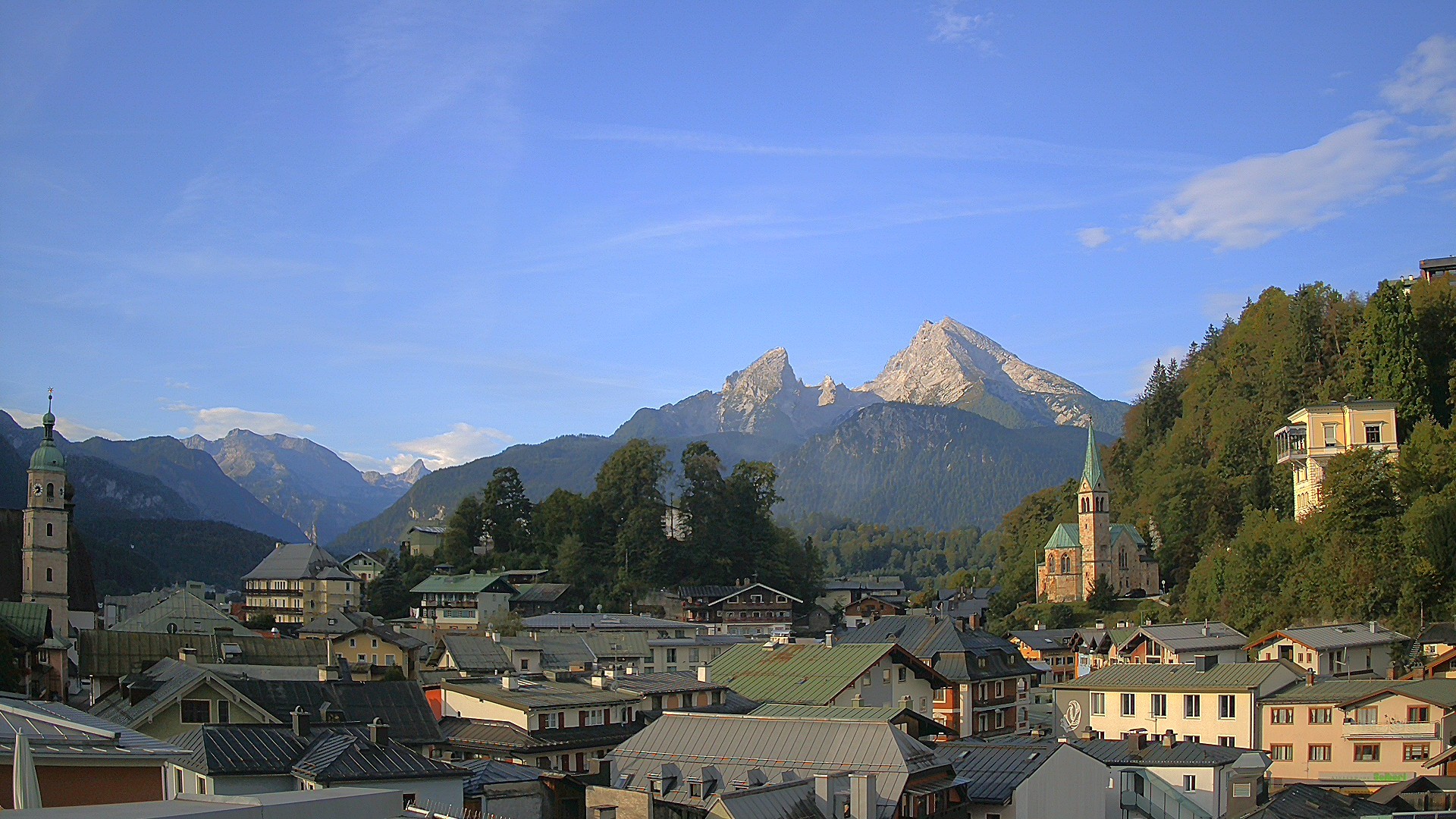 Archiv Foto Webcam Zentrum von Berchtesgaden