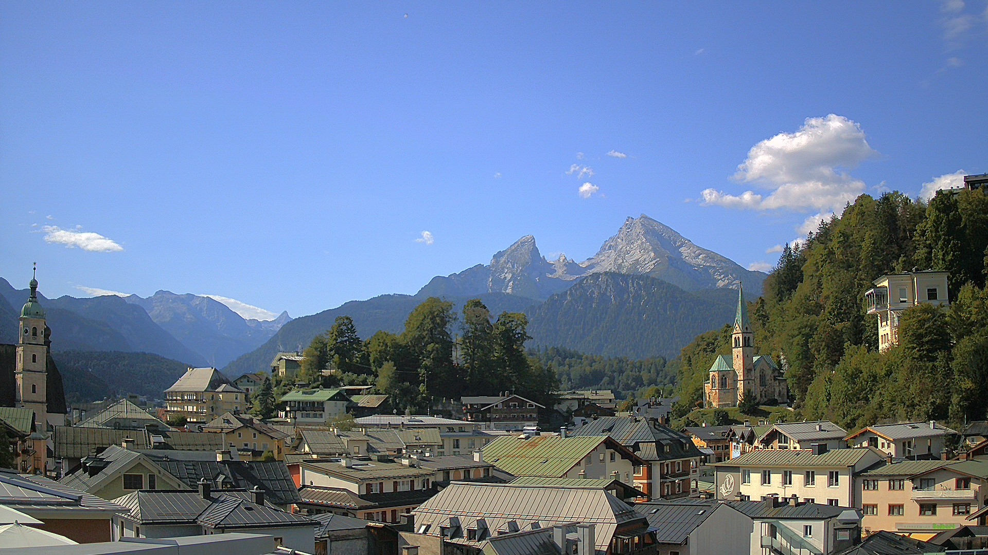 Archiv Foto Webcam Zentrum von Berchtesgaden