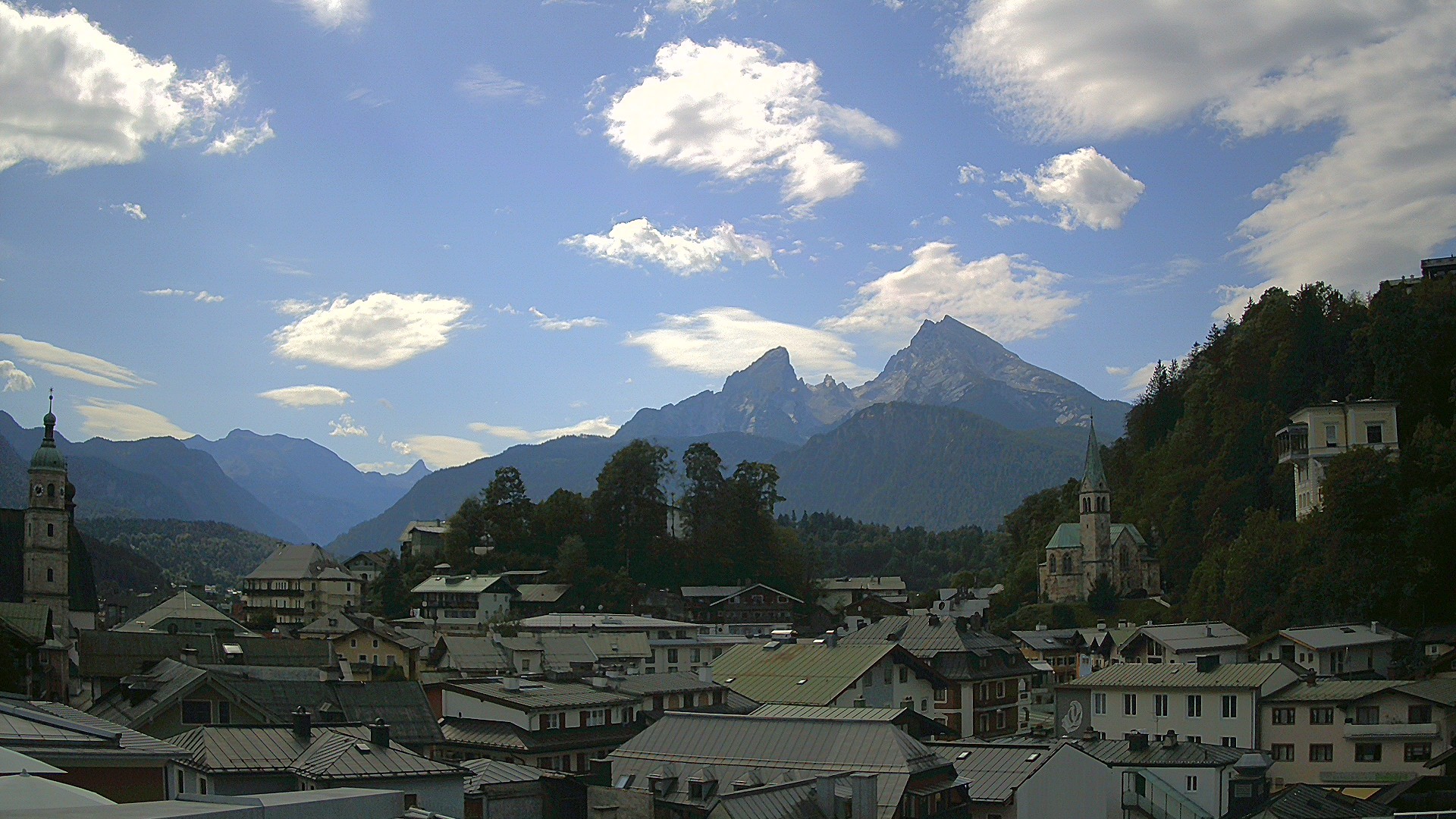 Archiv Foto Webcam Zentrum von Berchtesgaden
