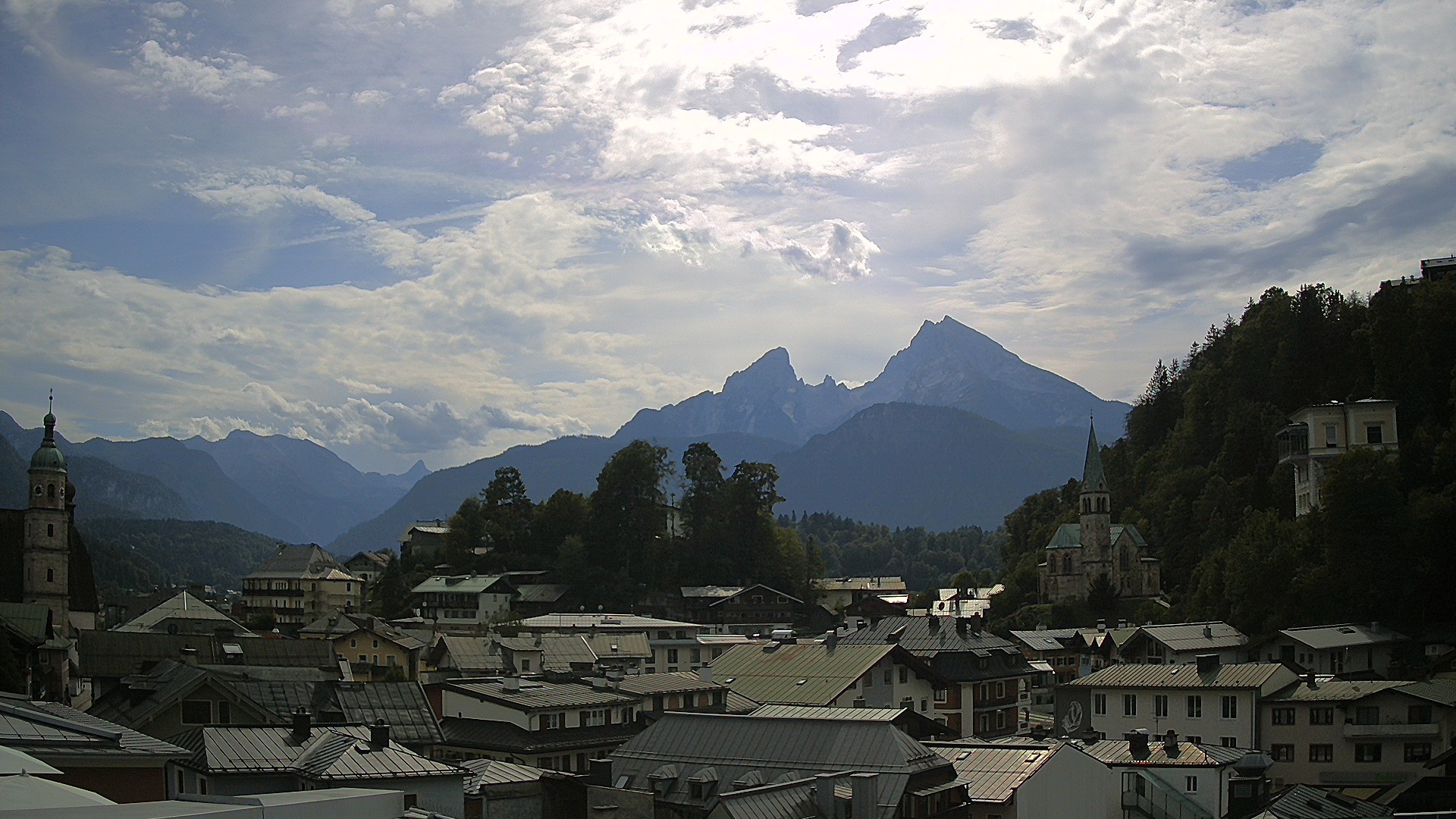 Archiv Foto Webcam Zentrum von Berchtesgaden