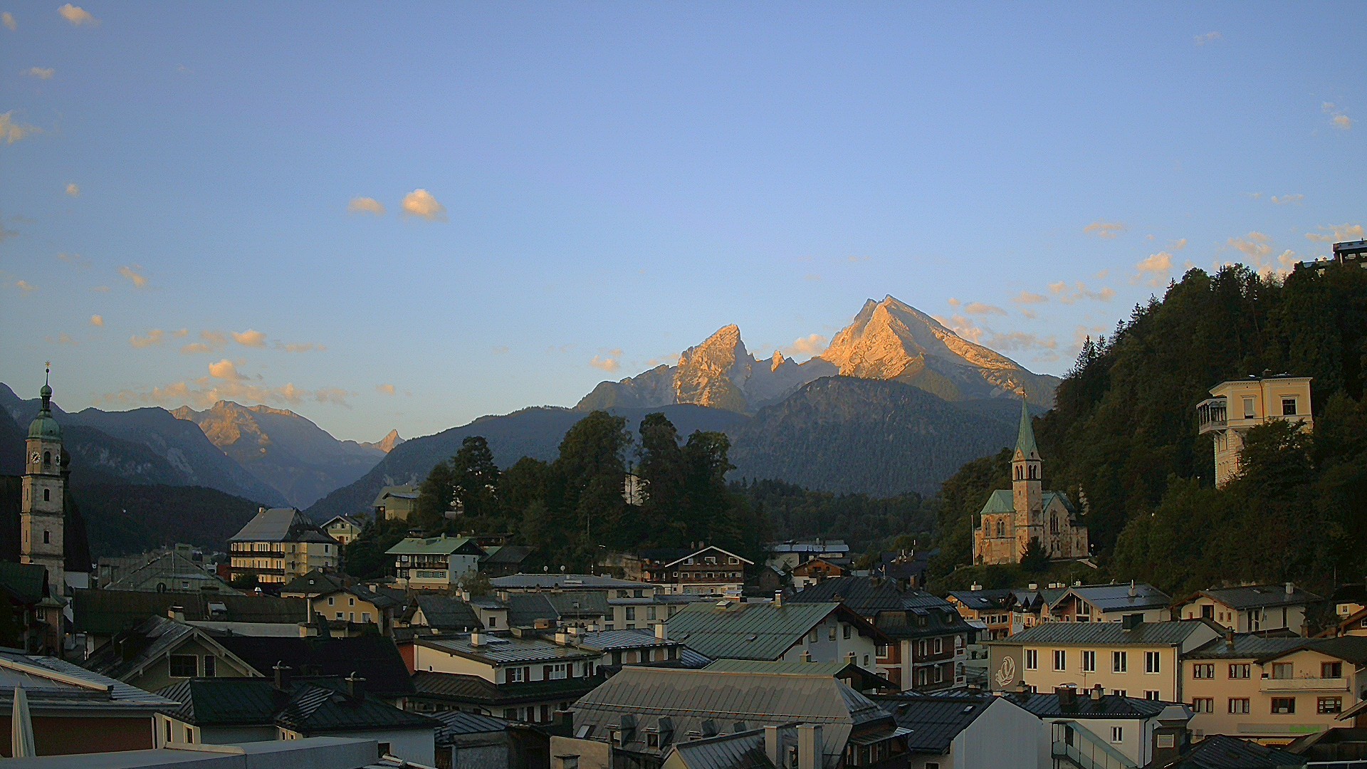Archiv Foto Webcam Zentrum von Berchtesgaden