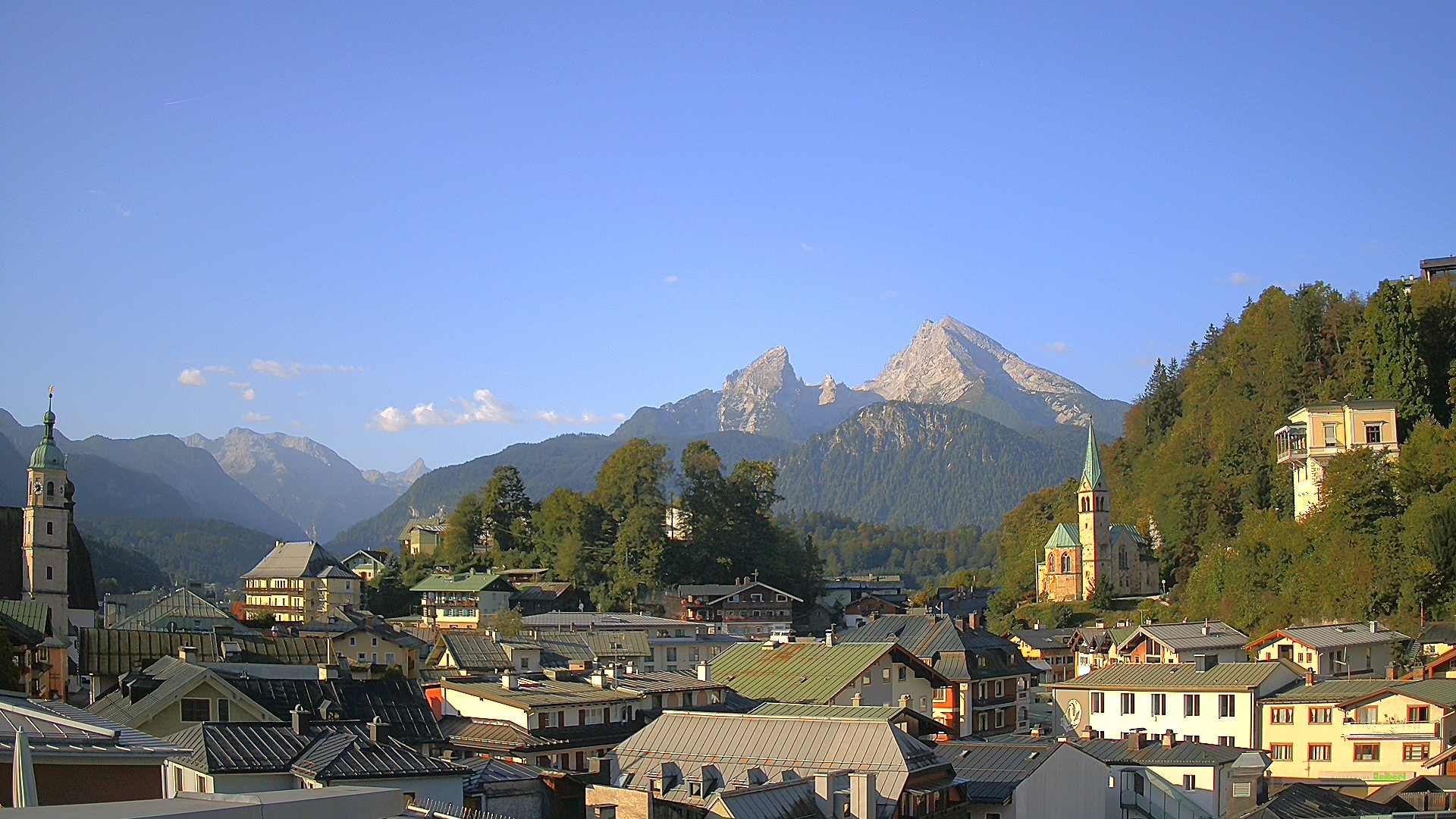 Archiv Foto Webcam Zentrum von Berchtesgaden