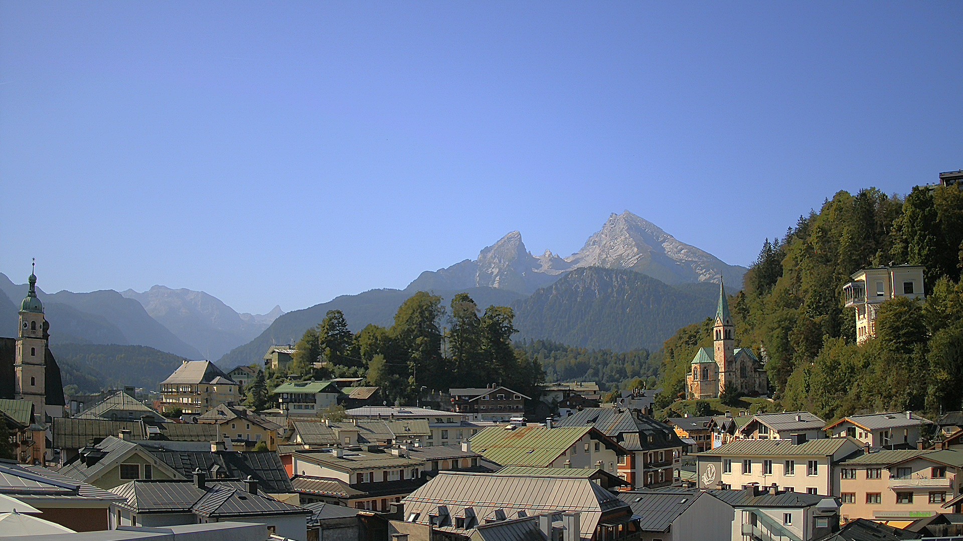 Archiv Foto Webcam Zentrum von Berchtesgaden