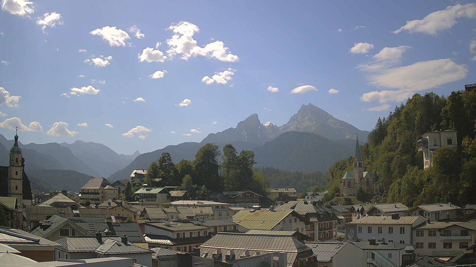 Archiv Foto Webcam Zentrum von Berchtesgaden