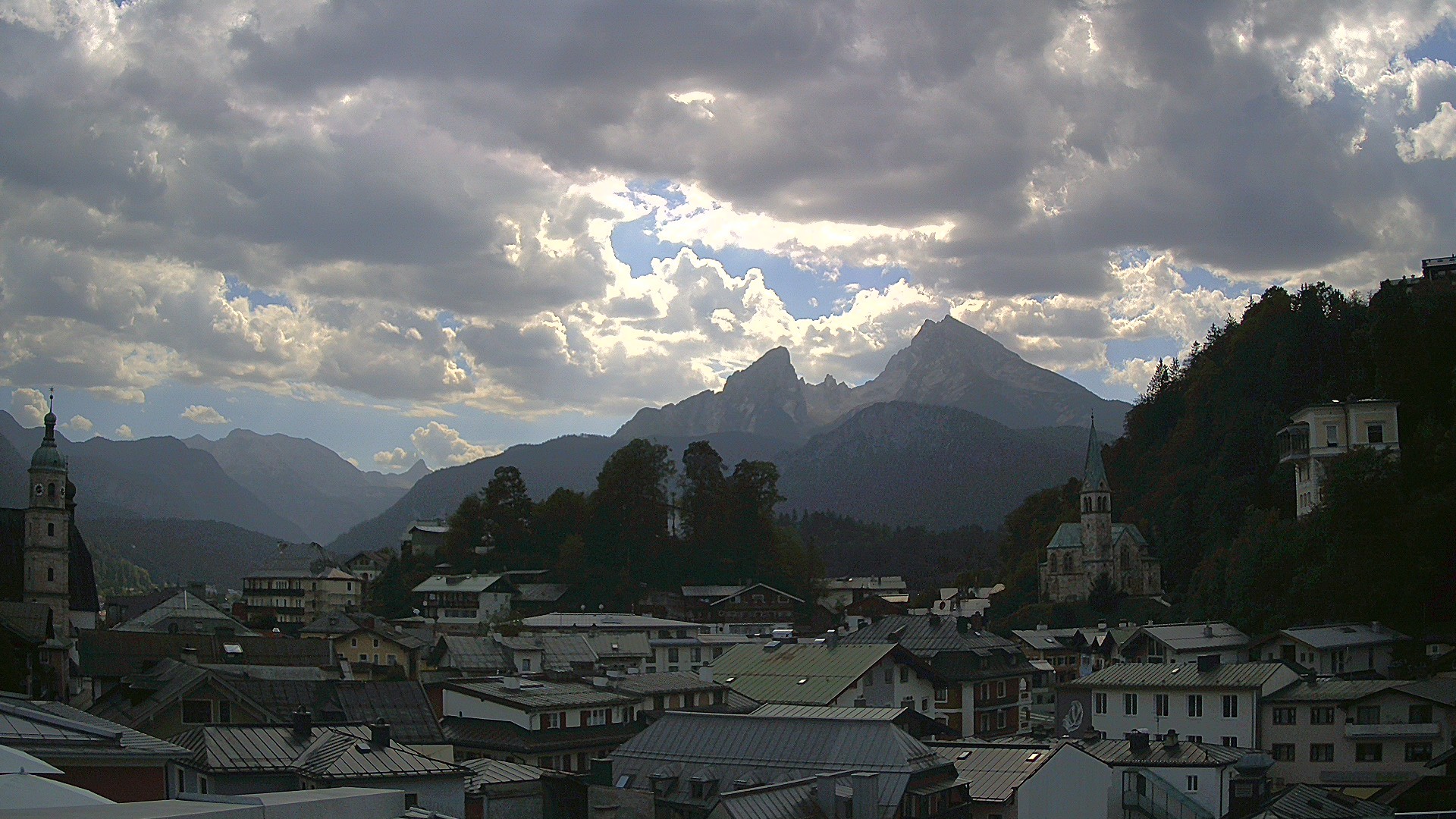 Archiv Foto Webcam Zentrum von Berchtesgaden